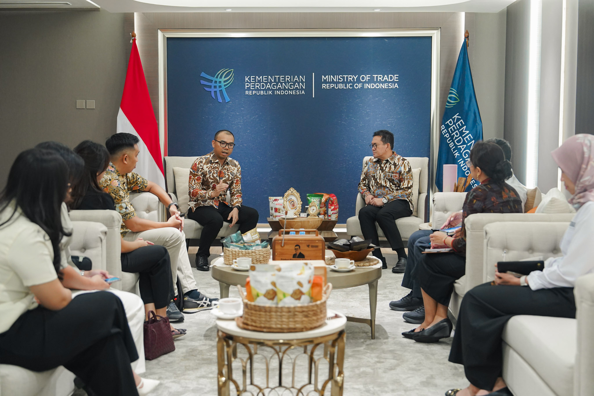 Audiensi Mendag dengan Detikcom