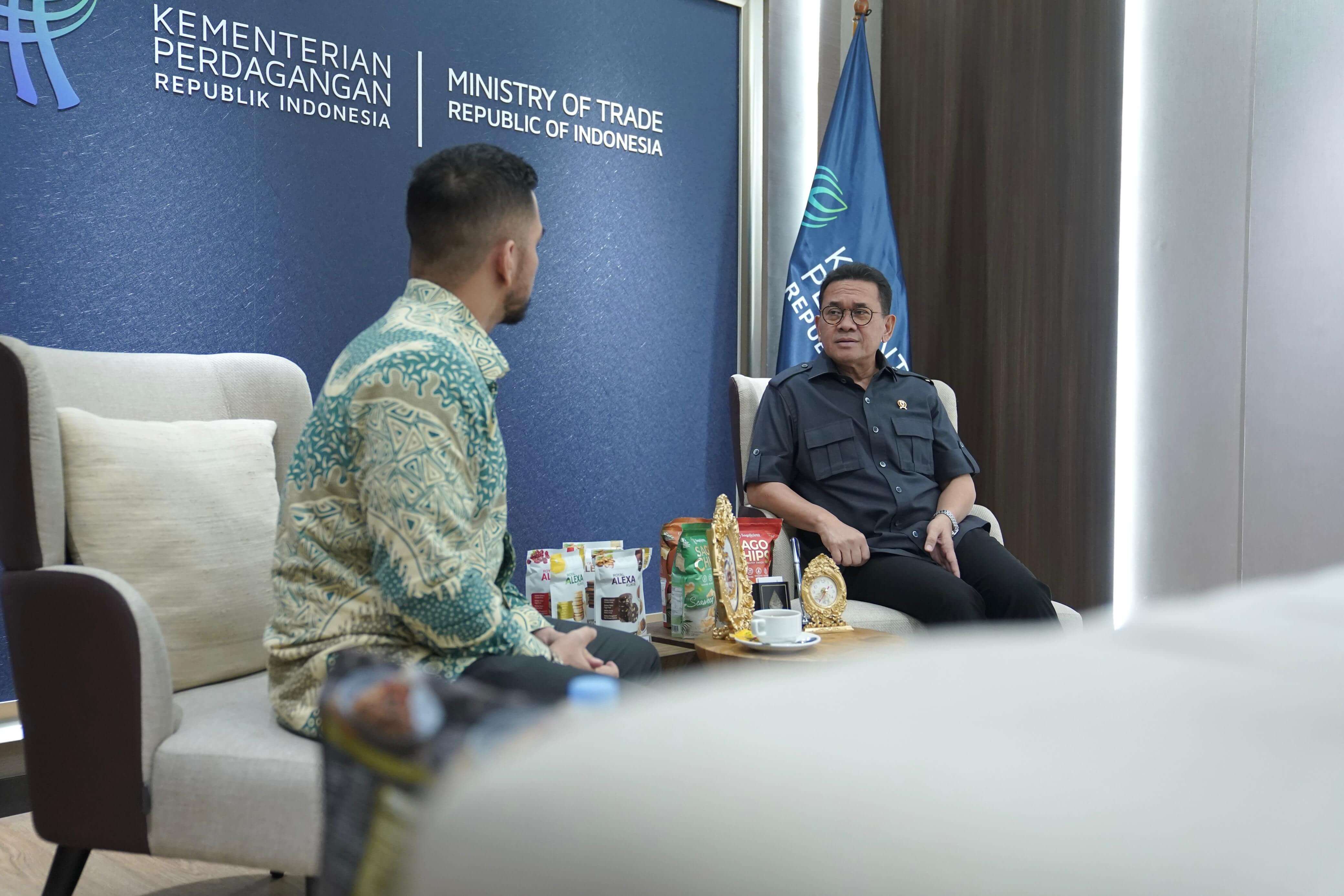 Mendag Menerima Kunjungan Dewan Komisaris PT Sintas Kurma Perdana