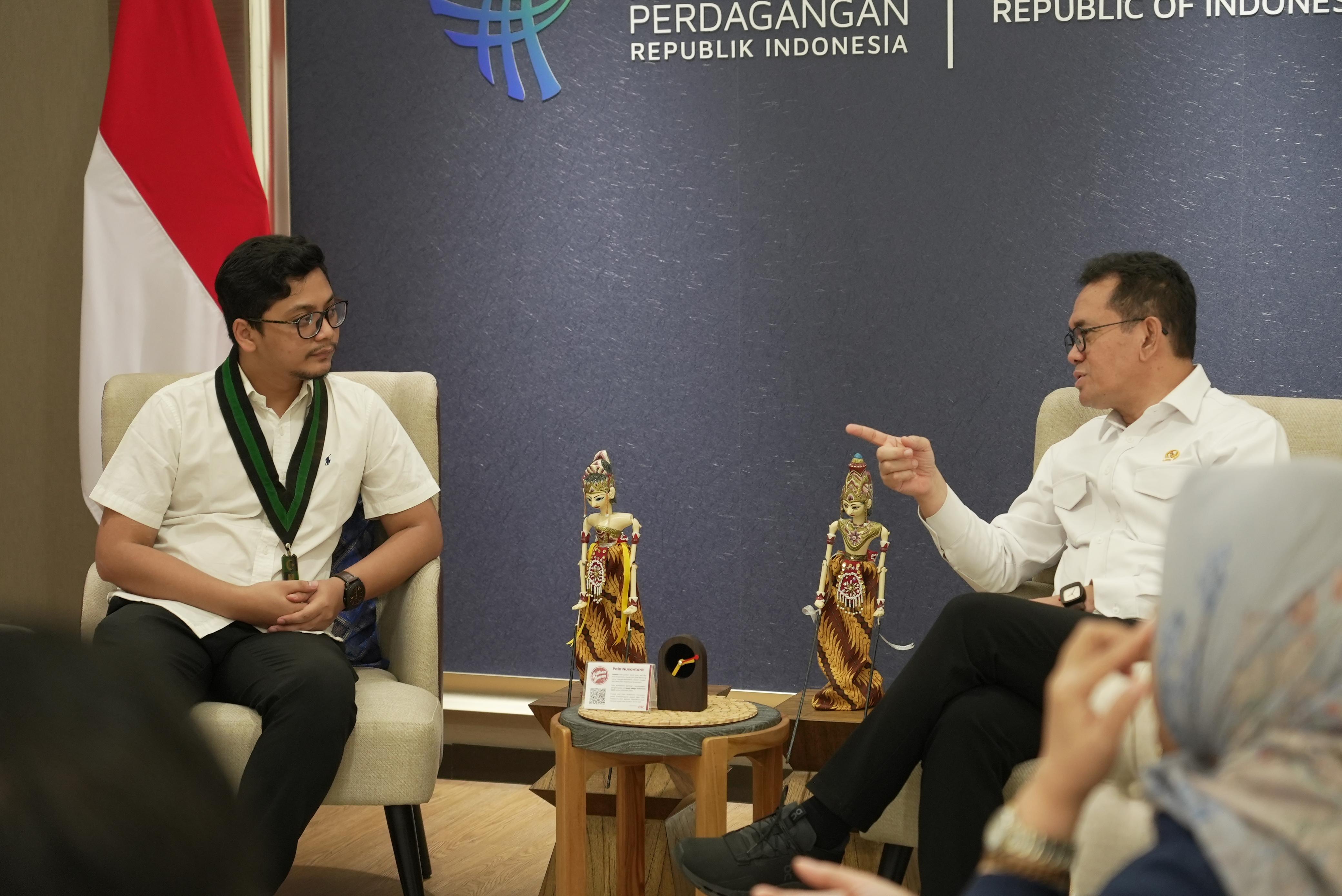 Pertemuan Mendag dengan Ketua Umum PBHMI
