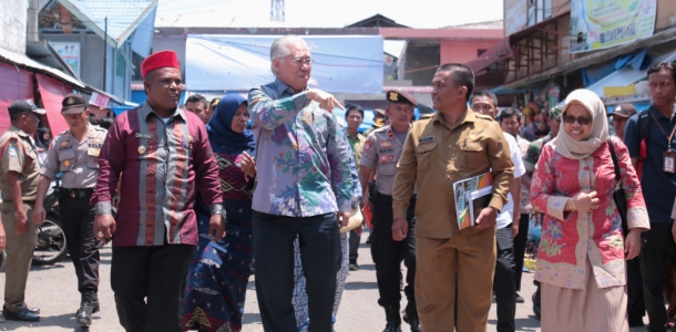 Mendag Tinjau Pasar Rakyat di Aceh Jelang Puasa dan Lebaran 2019