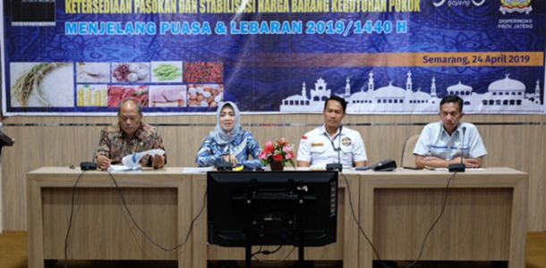 Kemendag Gelar Rakorda Kesiapan Bapok Jelang HBKN 2019 di Semarang, Jawa Tengah 