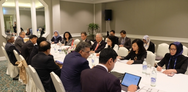 Pertemuan ini membahas upaya penyelesaian perundingan Kemitraan Ekonomi Komprehensif Regional (Regional Comprehensive Economic Partnership/RCEP), dan rencana untuk meneruskan kembali review ASEAN – India Trade in Goods Agreement (AITIGA). Kedua menteri juga membahas hambatan perdagangan yang dihadapi Indonesia di pasar India seperti produk minyak kelapa sawit yang telah masuk ke proses penjernihan dan penghilangan bau (Refined, Bleached, and Deodorized Palm Oil/RBDPO), emas, dan lainnya. Demikian juga sebaliknya, India menyampaikan kepentingannya di sektor otomotif, produk daging, dan lainnya.

