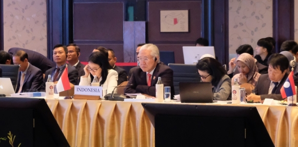 Delegasi Indonesia dipimpin oleh Menteri Perdagangan RI Enggartiasto Lukita, didampingi oleh Direktur Jenderal Iman Pambagyo dan Staf Khusus Bidang Isu-isu Strategis Perdagangan Internasional Lili Yan Ing. Indonesia selaku country coordinator terus berupaya mendorong penyelesaian perundingan RCEP,setelah tujuh tahun dirundingkan. 


