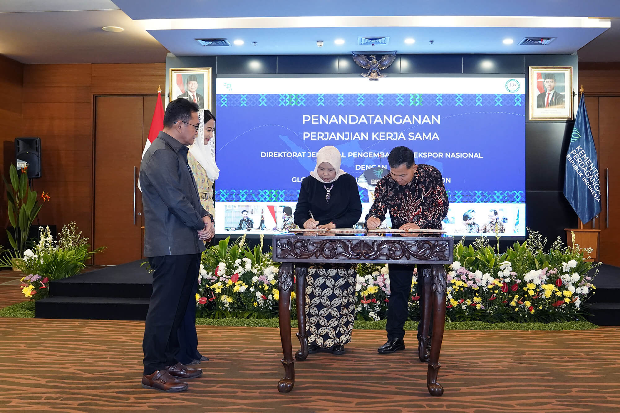 Penandatanganan Nota Kesepahaman Antara Kemendag dengan GAHC