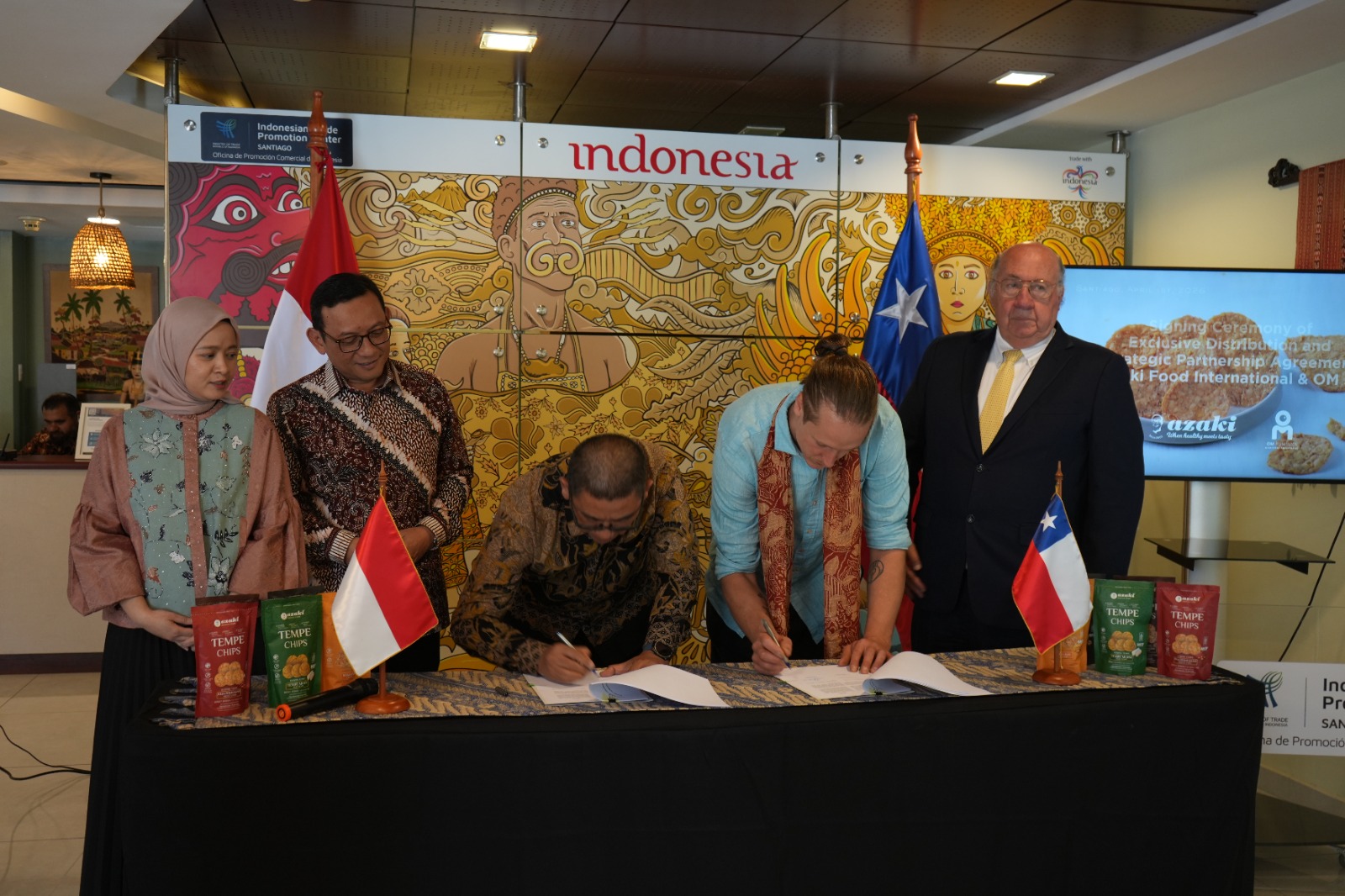 Hasil Fasilitasi Perwadag RI, Tempe Indonesia Siap Masuk Pasar Chile