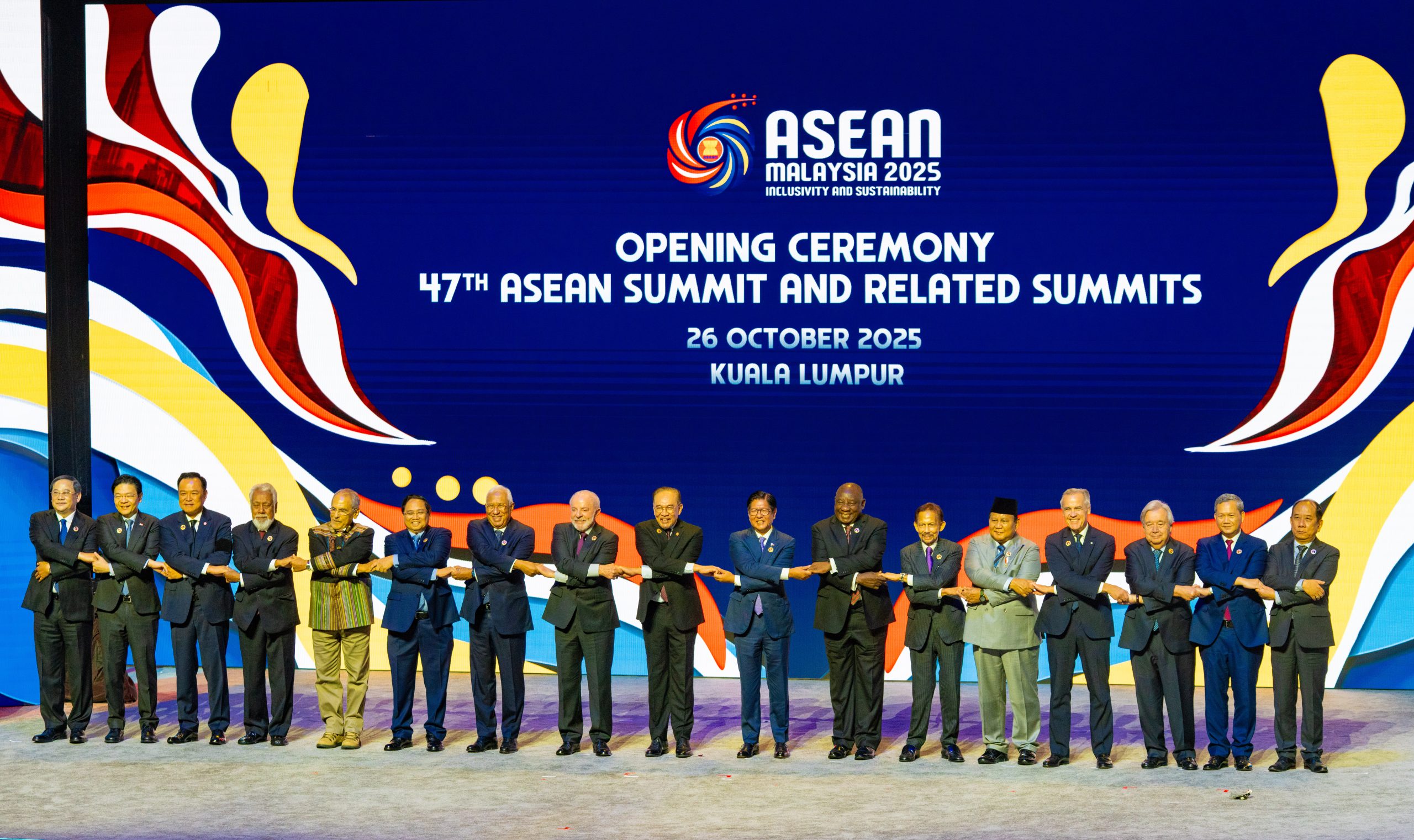 Menteri Perdagangan RI, Budi Santoso mendampingi Presiden RI Prabowo Subianto dalam pembukaan Konferensi Tingkat Tinggi (KTT) ke-47 ASEAN di Kuala Lumpur, Malaysia, Senin (27 Okt). KTT ke-47 ASEAN berlangsung pada 26–28 Oktober 2025.