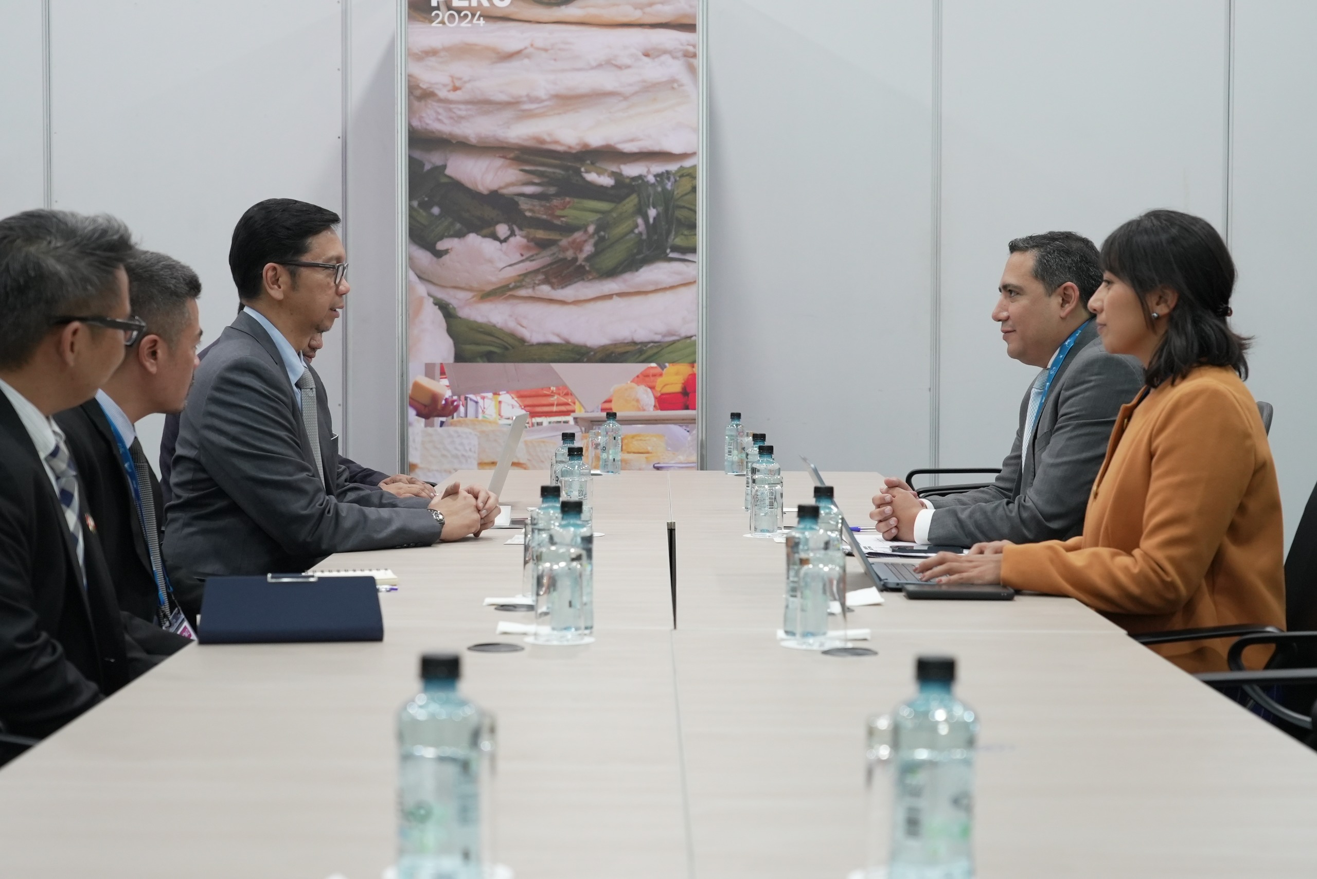 Pertemuan Bilateral Indonesia dan Peru