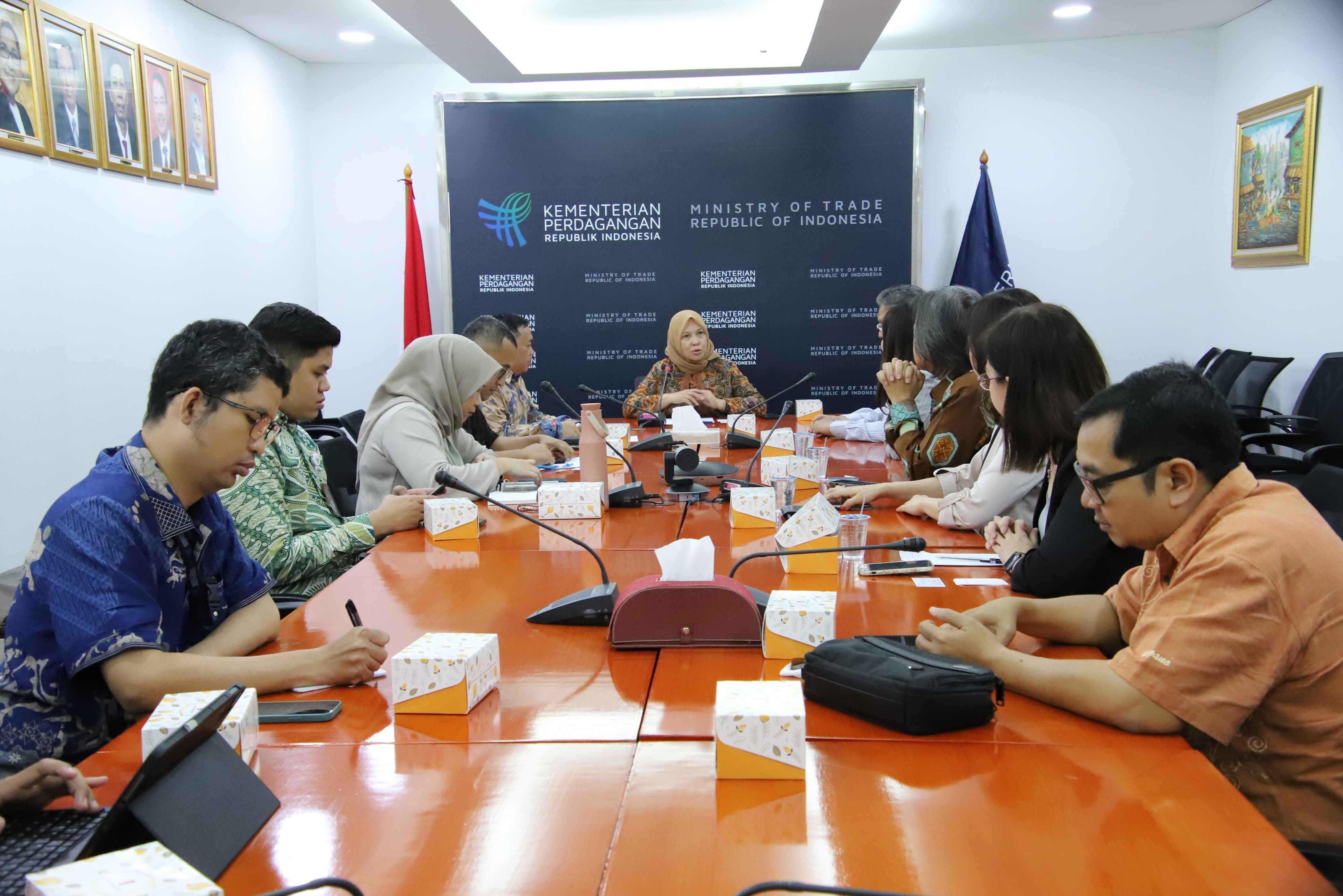 Kemendag Menerima Kunjungan Perwakilan Messe Frankfurt dan GIAMM