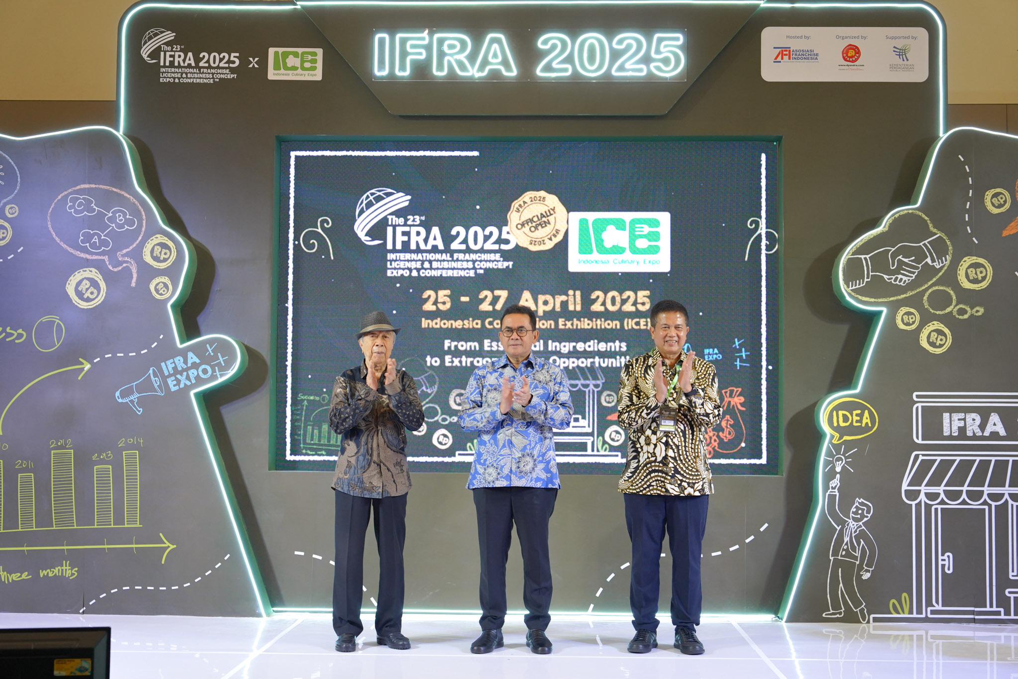 Mendag pada Pembukaan IFRA dan ICE 2025