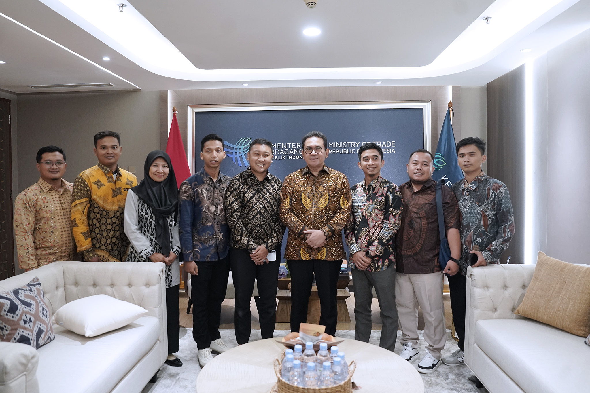 Mendag Menerima Audiensi 8 Pemenang Inovasi Award Yatim Mandiri
