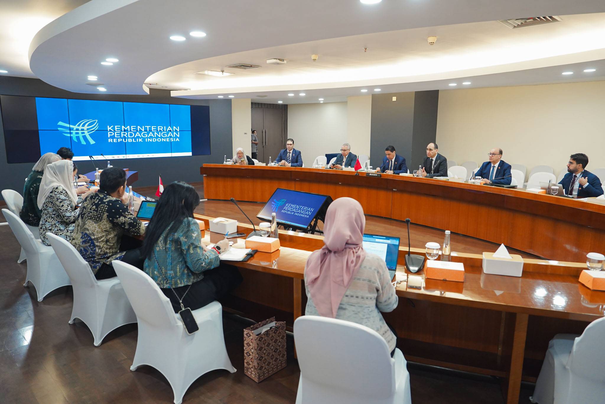 Pertemuan Bilateral Wakil Menteri Perdagangan RI dengan Wakil Menteri Perdagangan Maroko