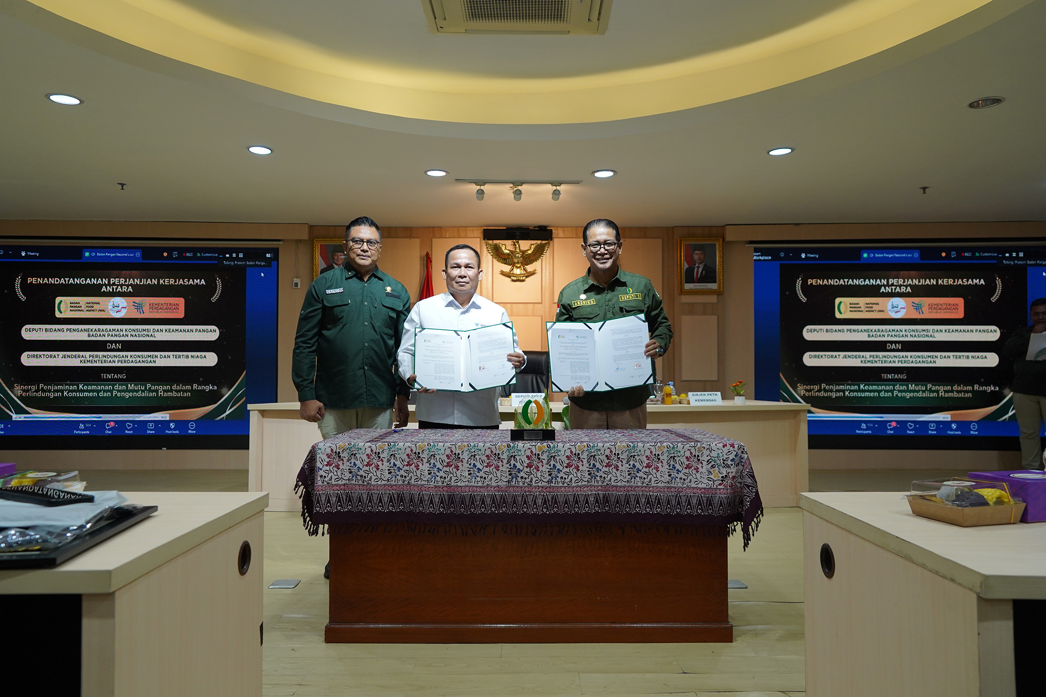 Dongkrak Ekspor Pangan Indonesia ke Pasar Global:  Kemendag-Bapanas Bersinergi Perkuat Keamanan Pangan Nasional
