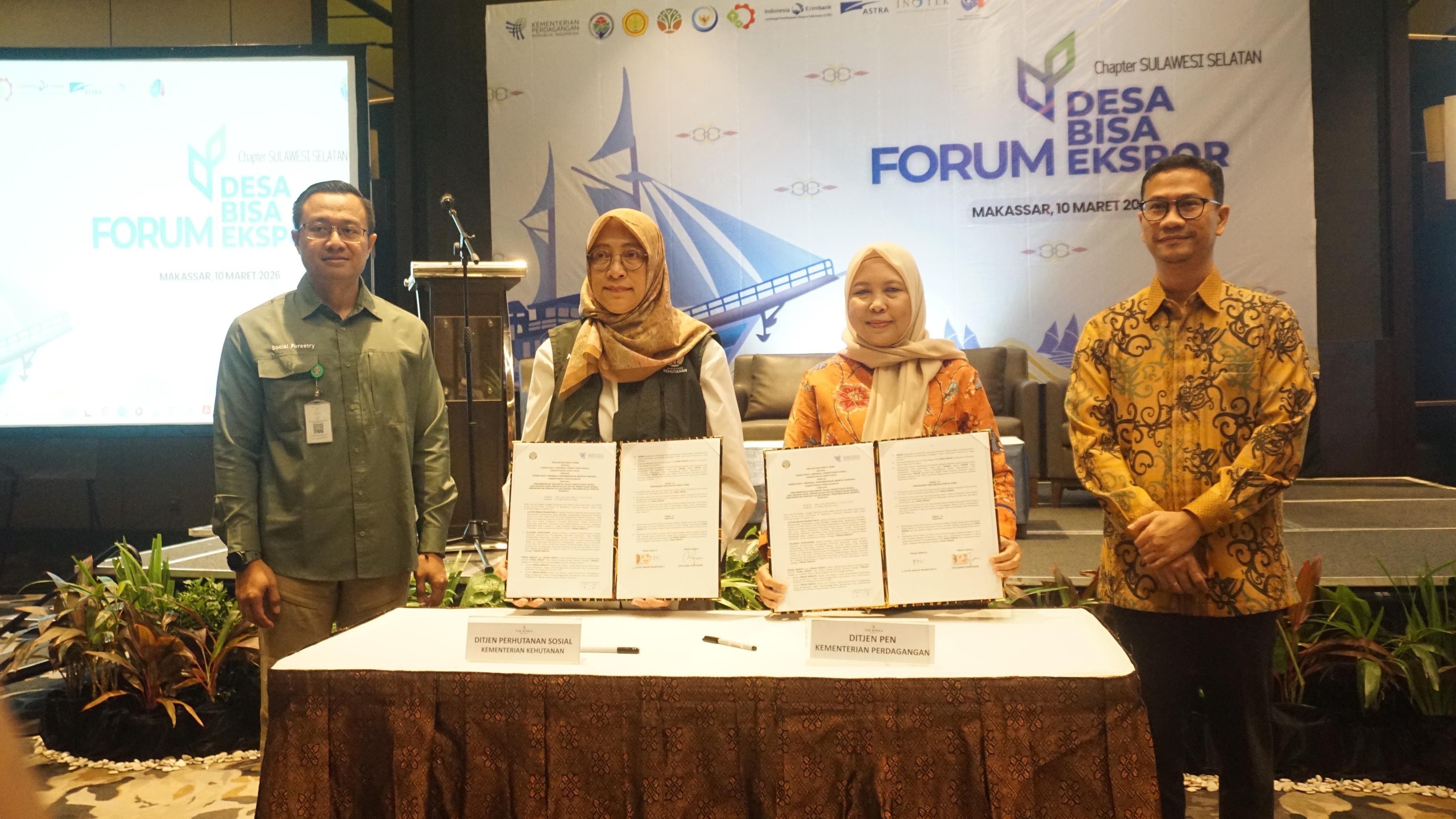 Kemendag Perkuat Ekosistem Ekspor Desa Sulawesi Selatan melalui Forum Desa BISA Ekspor