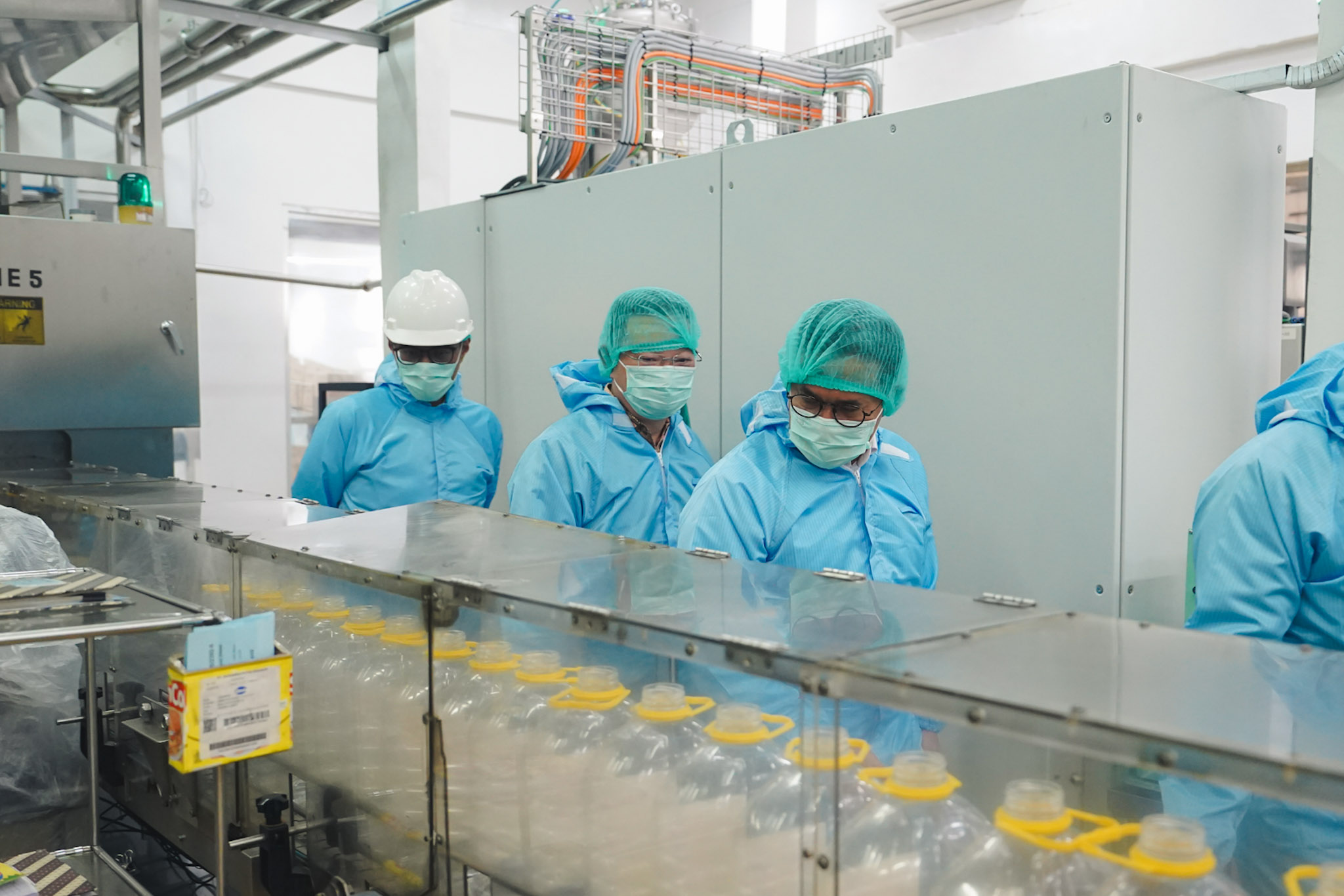 Mendag Tinjau Produksi Minyak Goreng di PT Mikie Oleo Nabati Industri