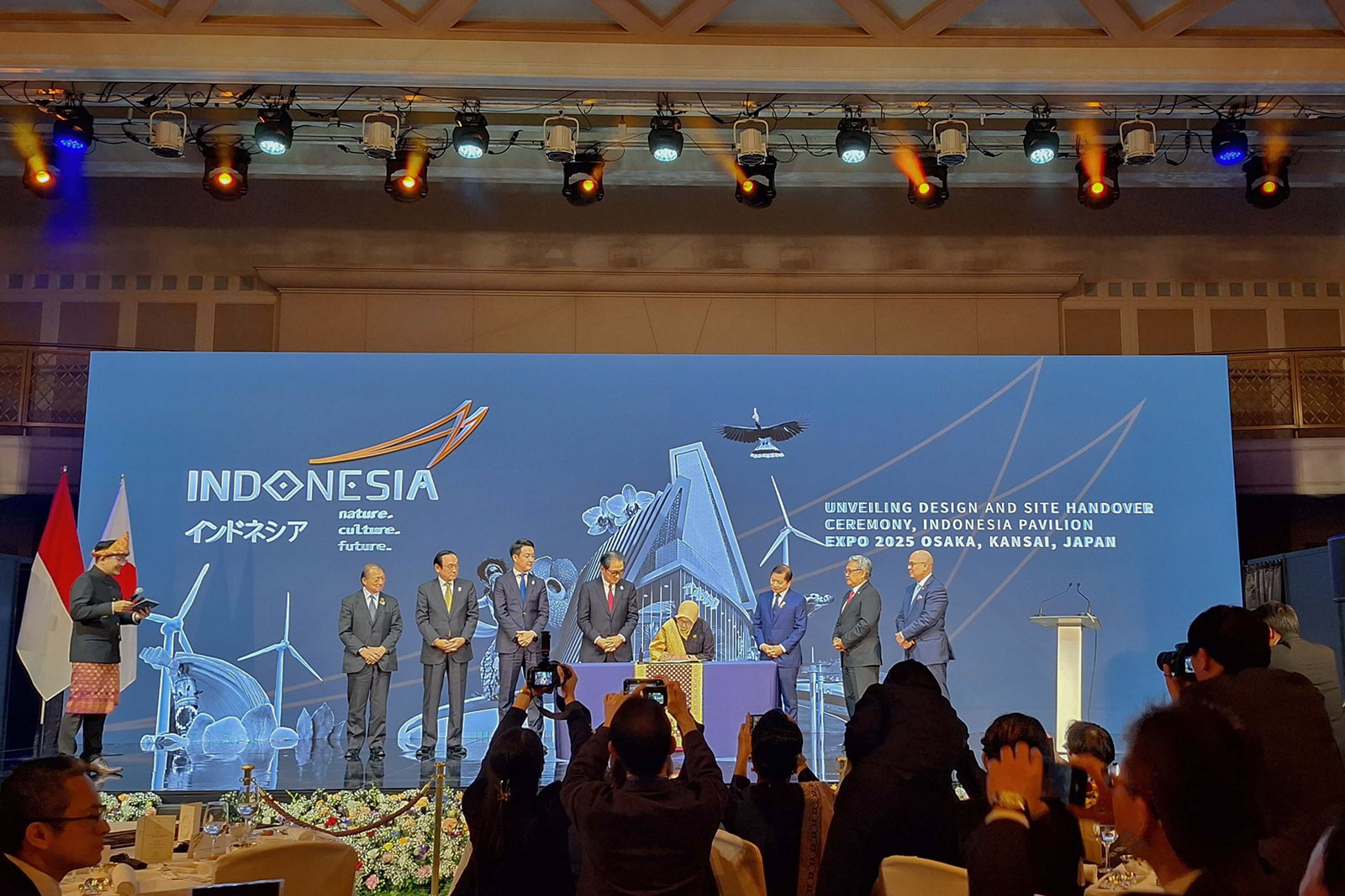 Unveiling Design Indonesia Pavilion pada Expo 2025 Osaka Kementerian