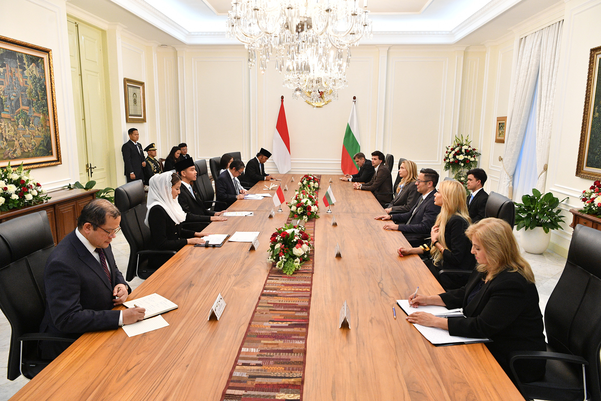 Wamendag RI Mendampingi Wakil Presiden RI Menerima Kunjungan Wakil Perdana Menteri Bulgaria