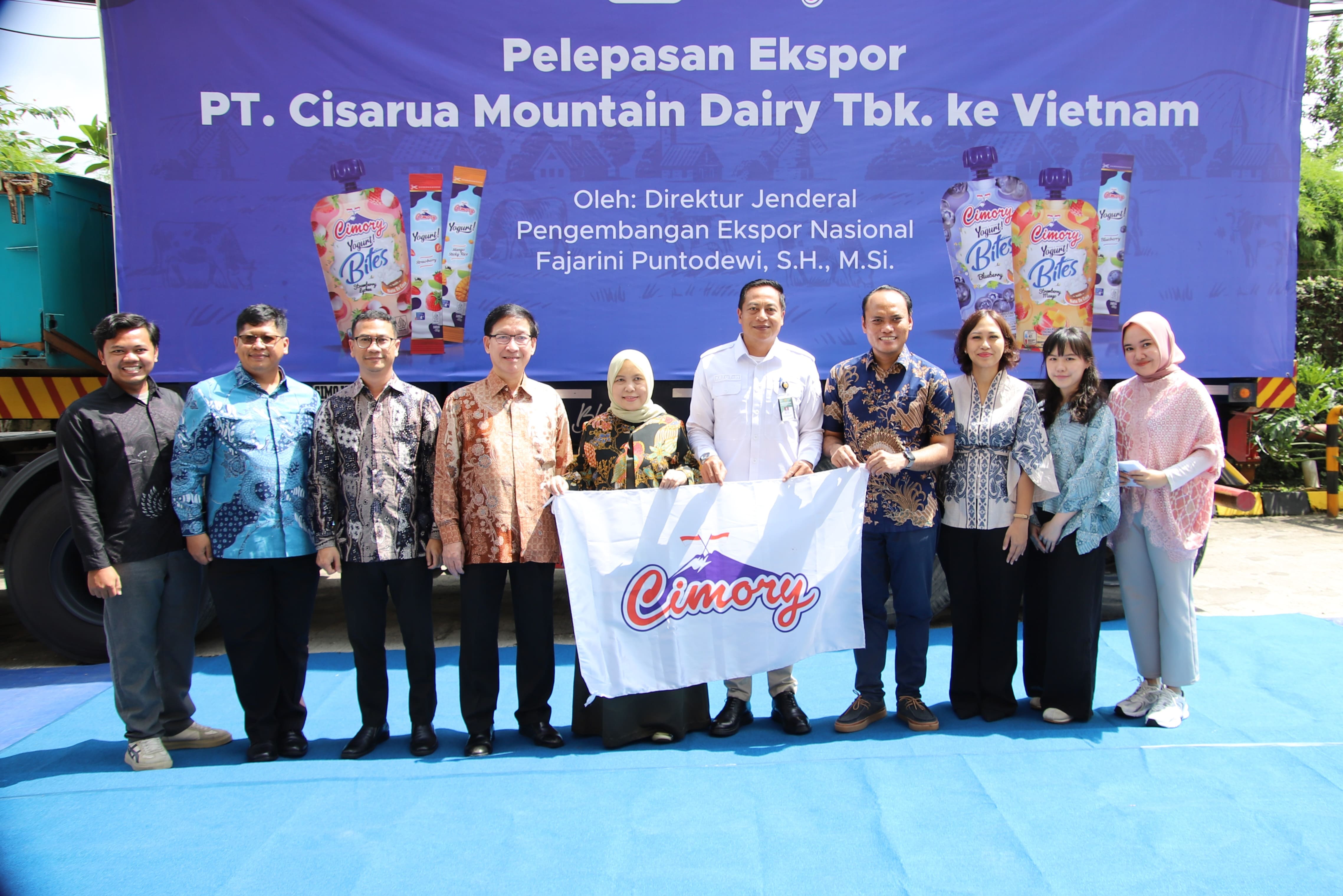 Kemendag Lepas Ekspor Perdana Yogurt Rp1,13 Miliar ke Vietnam