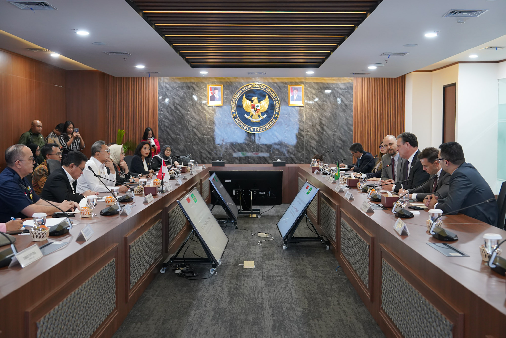 Pertemuan Bilateral dengan Menteri Pertanian dan Peternakan Republik Federasi Brasil