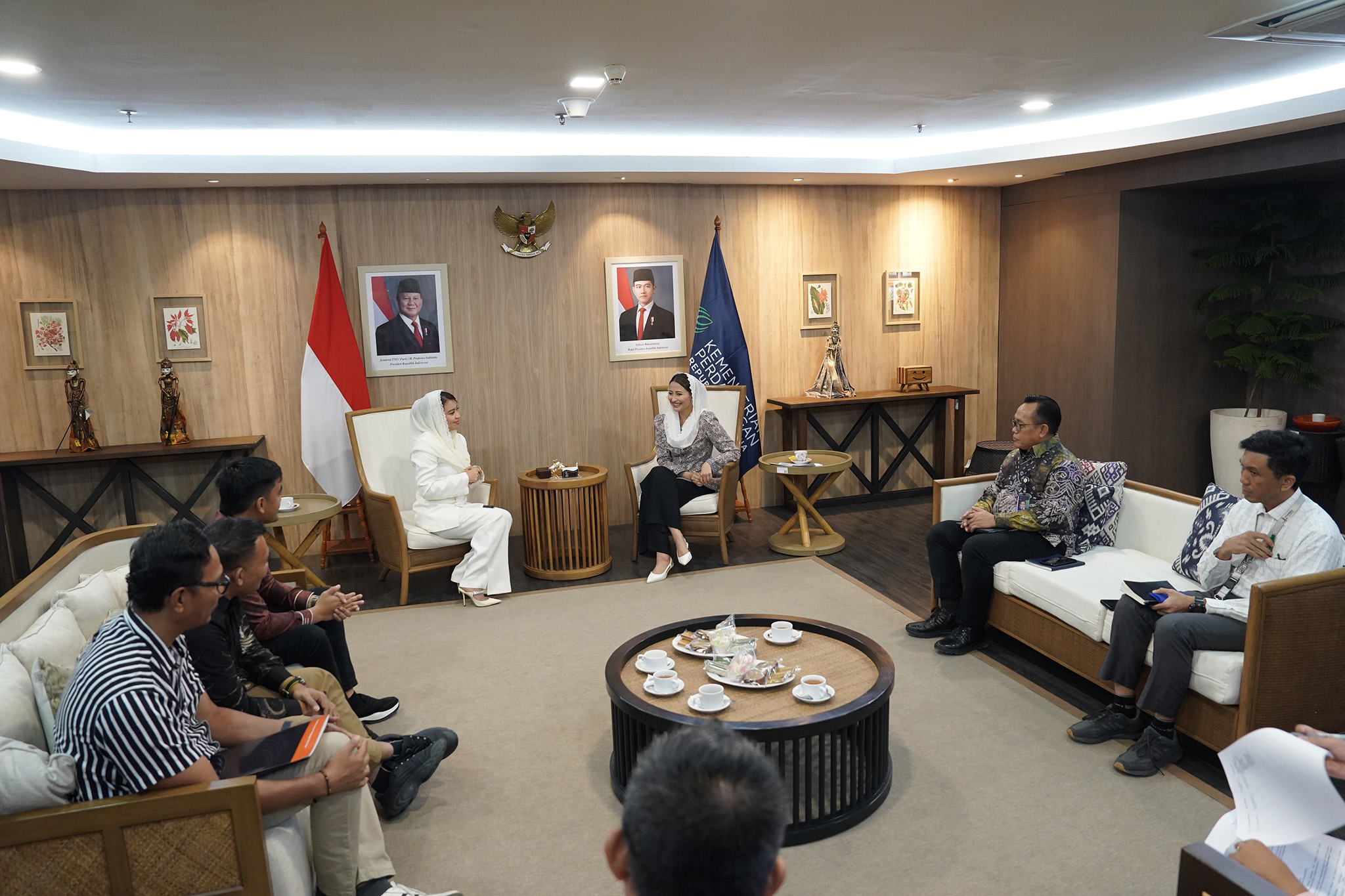 Wamendag Menerima Audiensi Anggota DPD RI Wa Ode Rabia dan Bupati Konawe Kepulauan