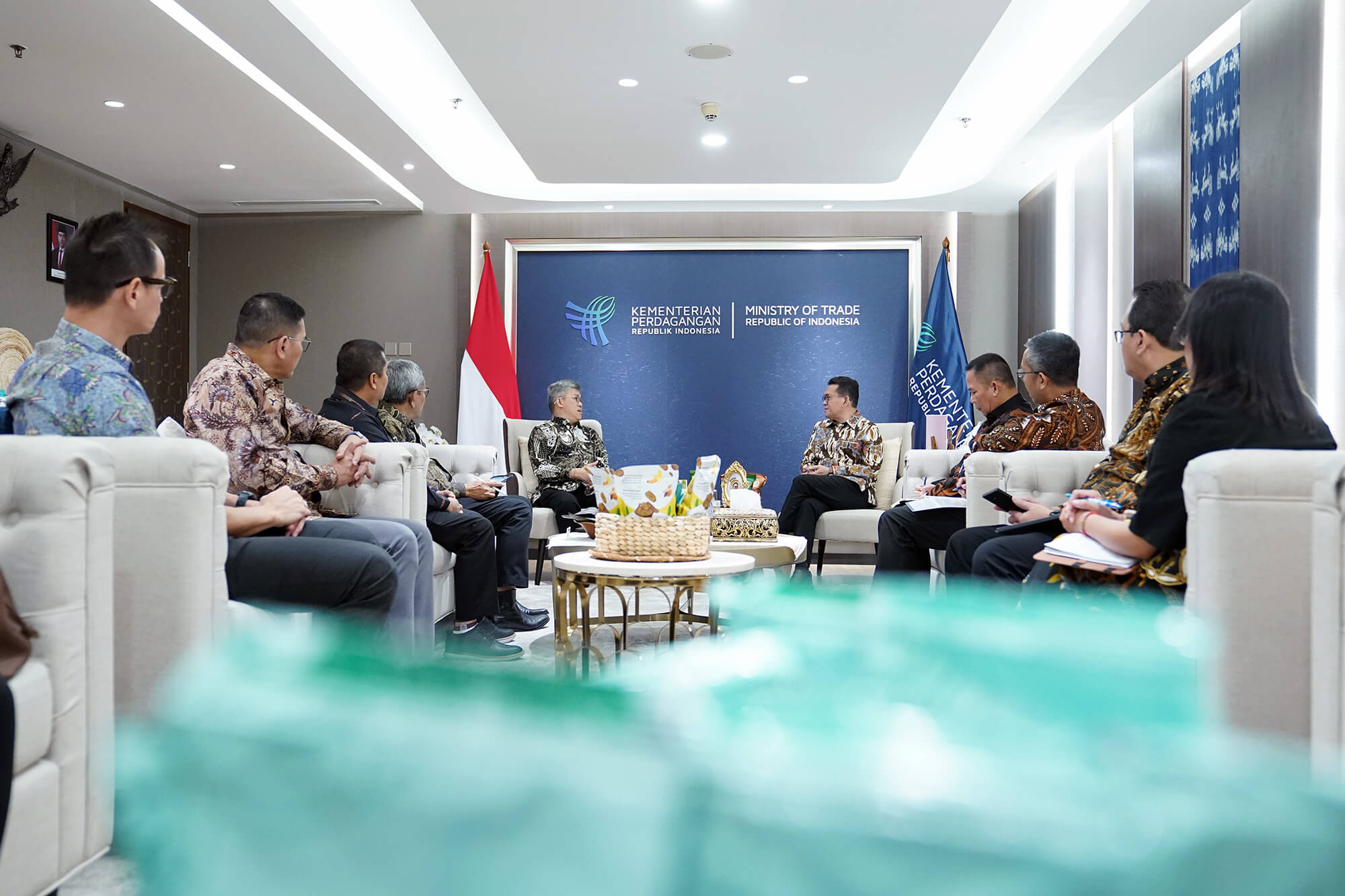 Mendag Menerima Kunjungan Ketua Umum GAPOPIN