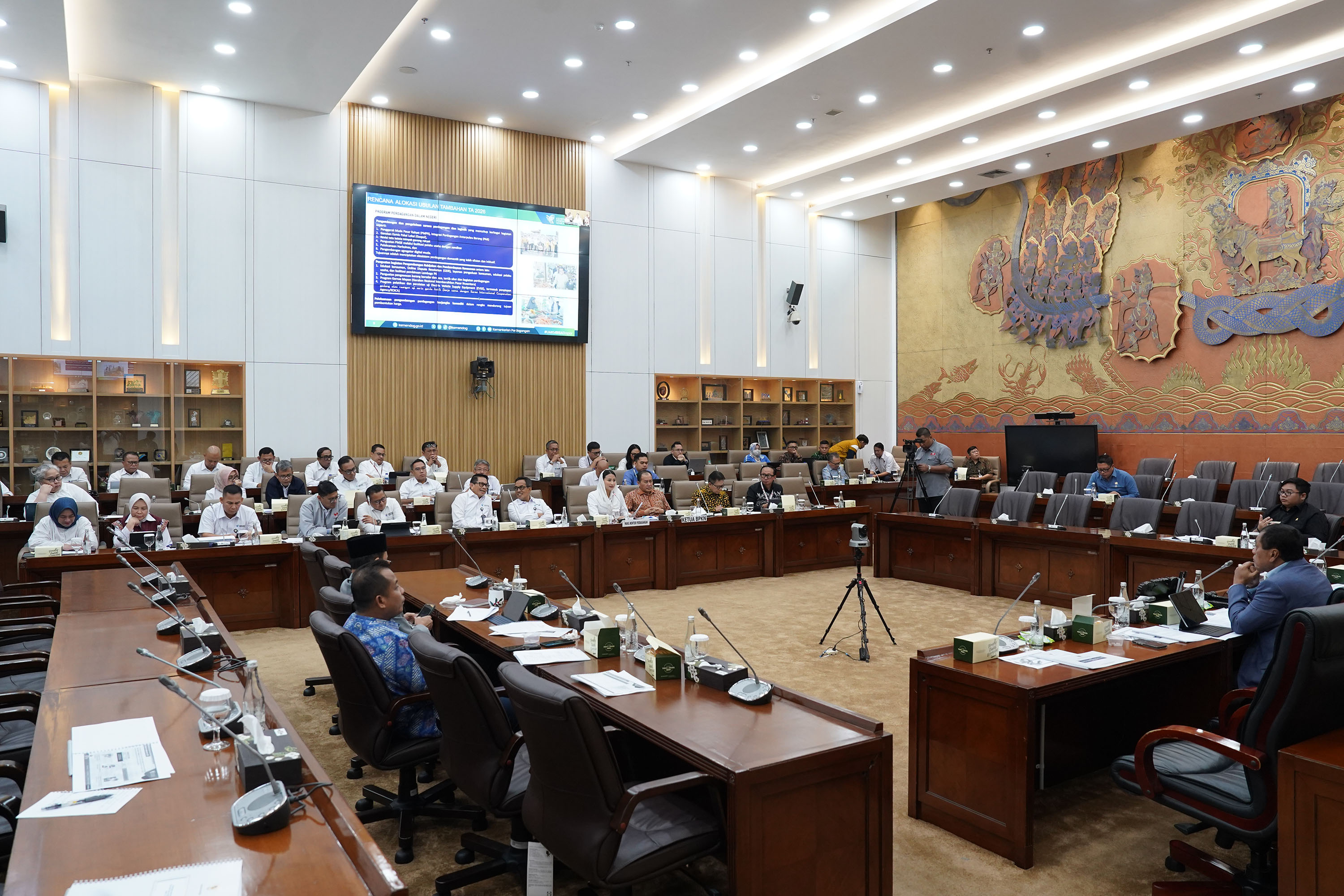 Rapat Kerja Kemendag Bersama Komisi VI DPR RI tentang Laporan Keuangan Tahun Anggaran 2024 dan RKA & RKP Tahun Anggaran 2026