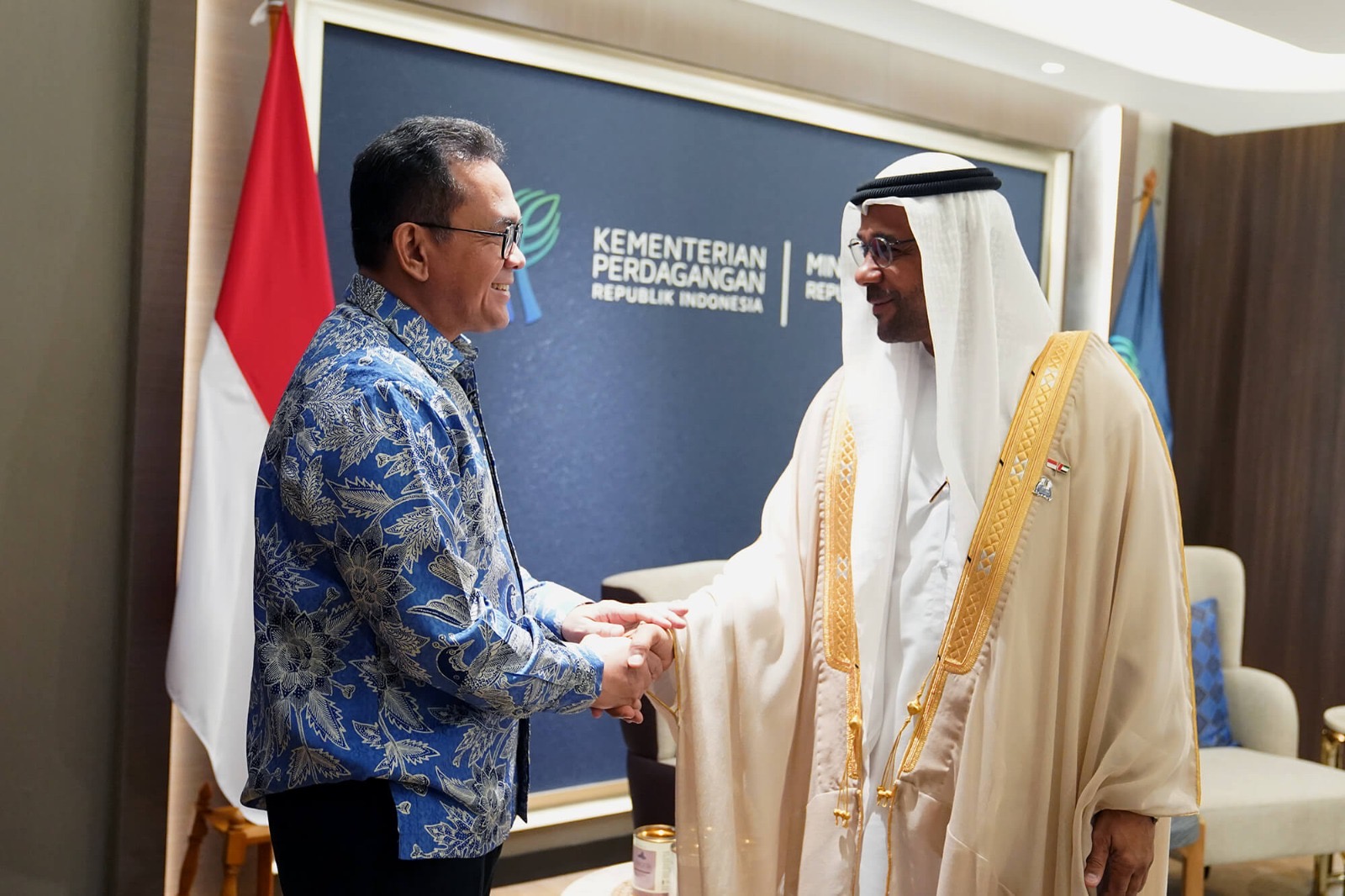 Mendag RI Menerima Kunjungan Duta Besar Uni Emirat Arab Jakarta