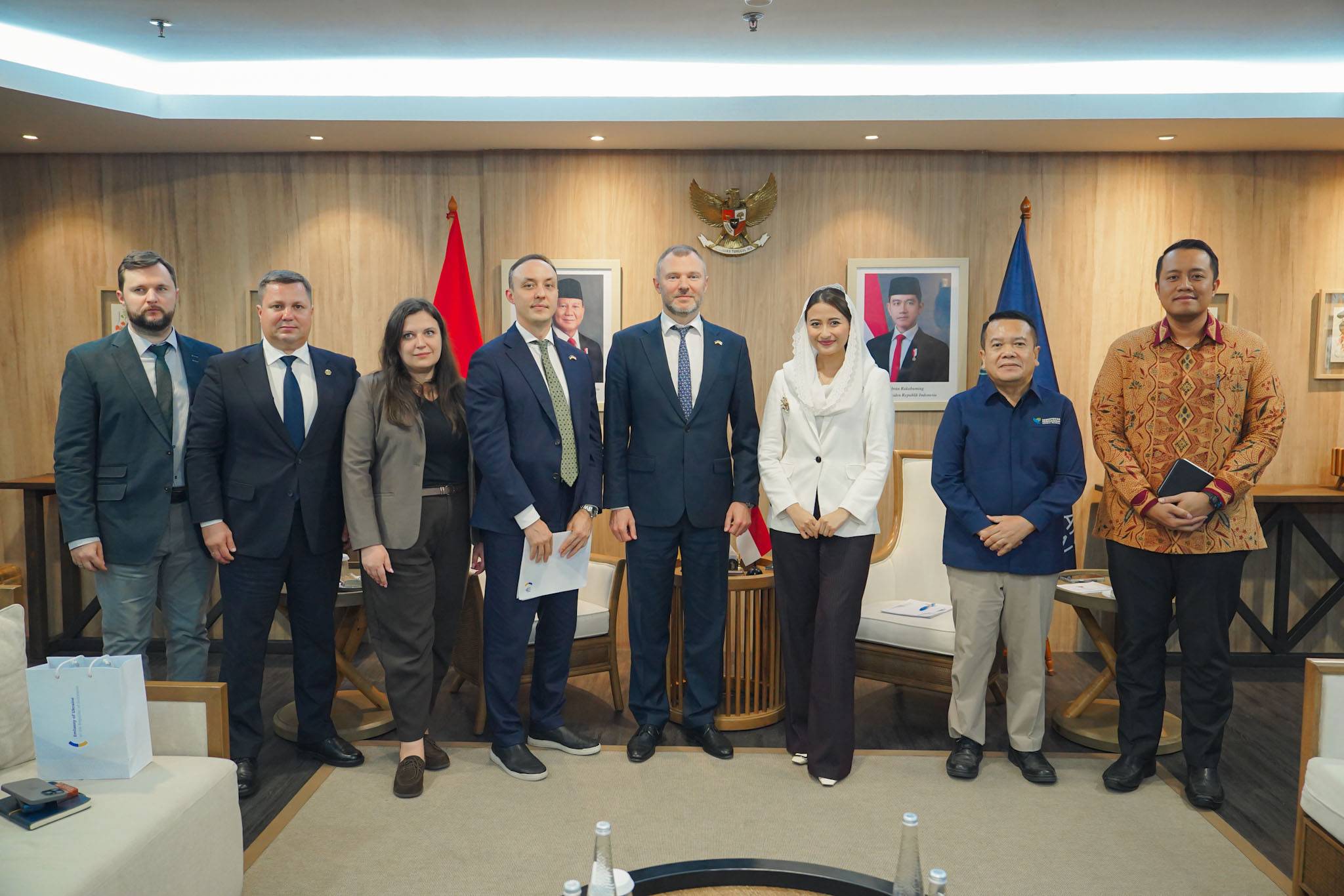 Pertemuan Wakil Menteri Perdagangan RI dengan Wakil Menteri Ekonomi dan Lingkungan Ukraina