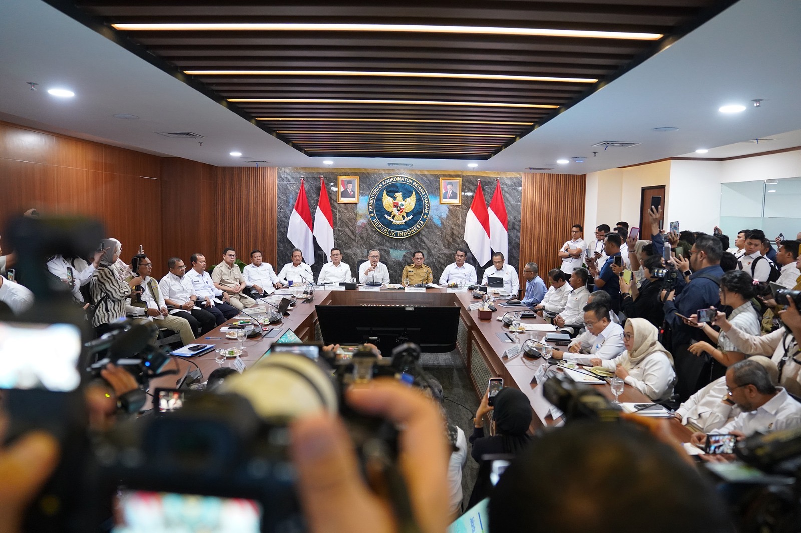 Mendag pada Rapat Koordinasi Terbatas Bidang Pangan