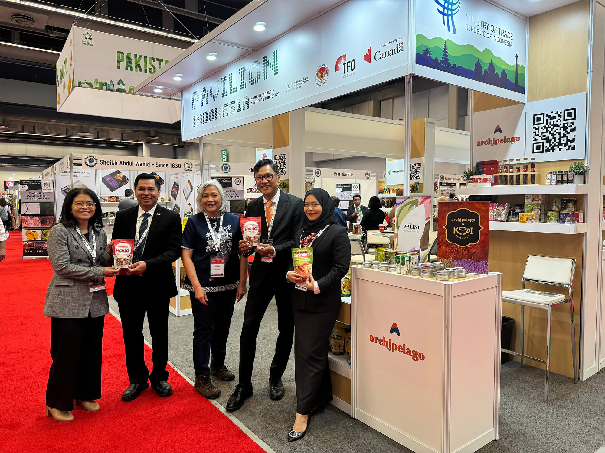 Paviliun Indonesia di Pameran SIAL Montreal 2024 Kementerian