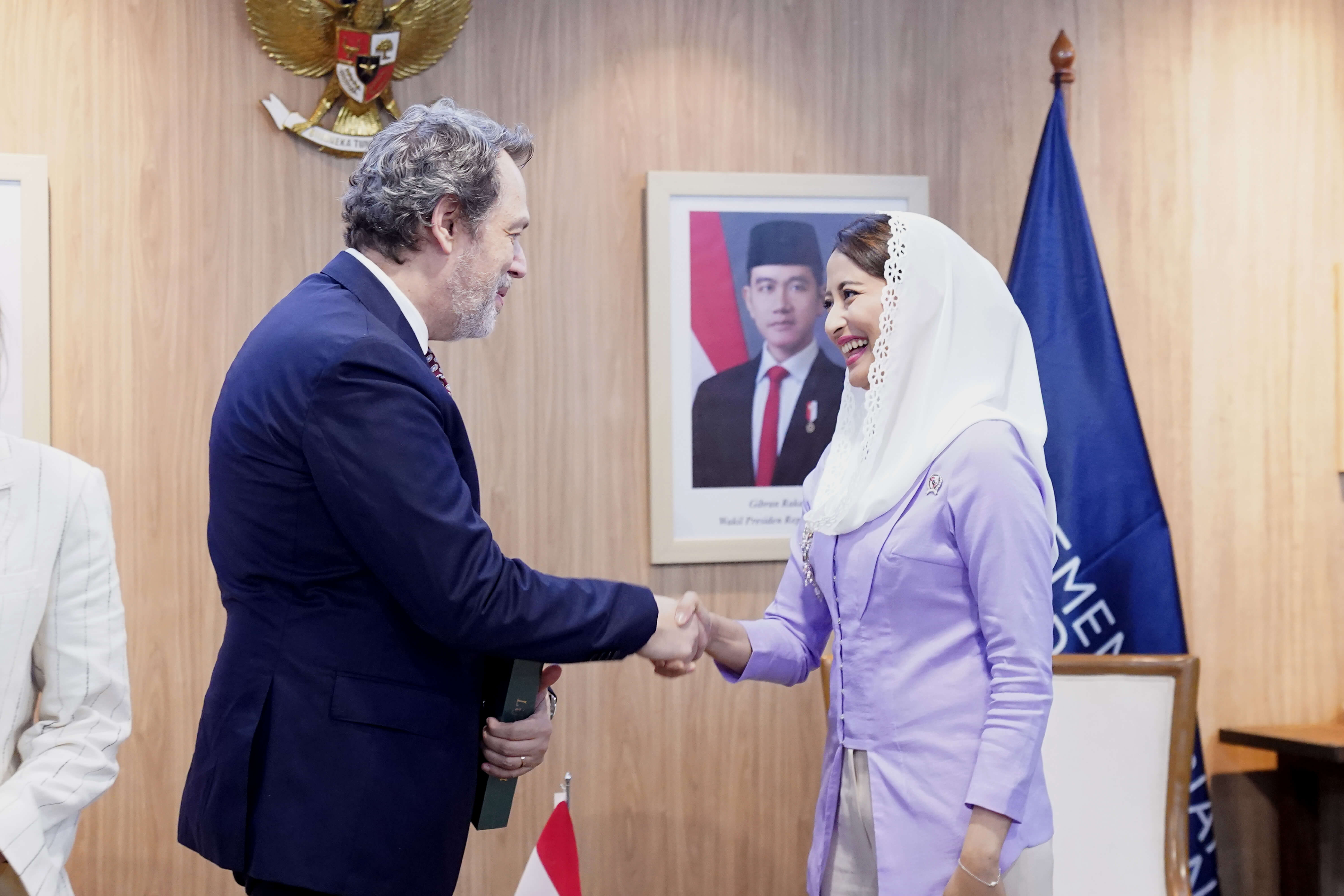 Wamendag RI Menerima Kunjungan Dubes Swedia Jakarta