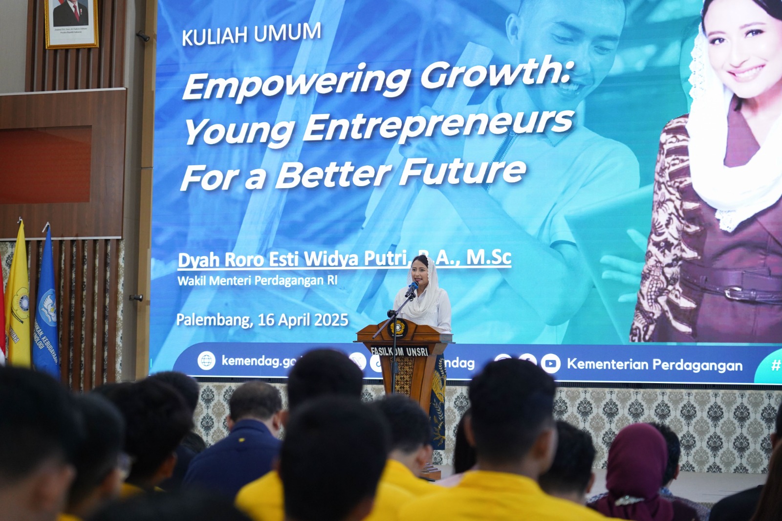 Pacu Semangat Kewirausahaan Mahasiswa, Wamendag Roro: Pemerintah Hadir dengan Dukungan Nyata