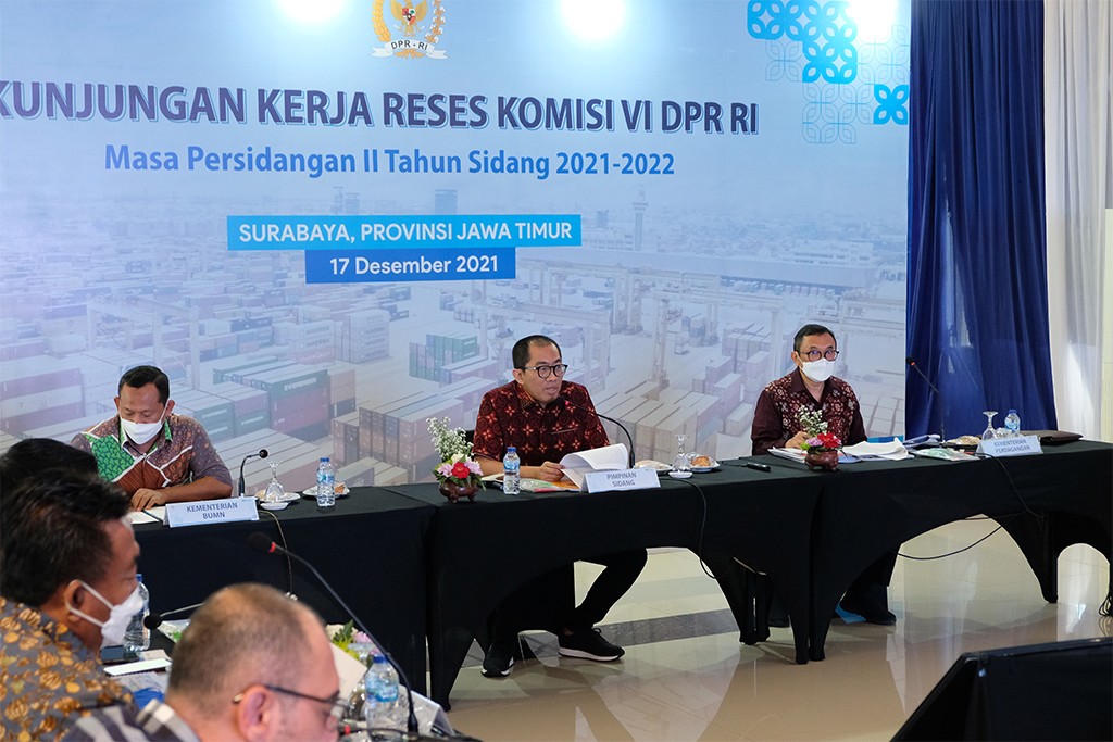 Kemendag Damping Kunjungan Kerja Reses Komisi VI DPR RI di Jawa Timur
