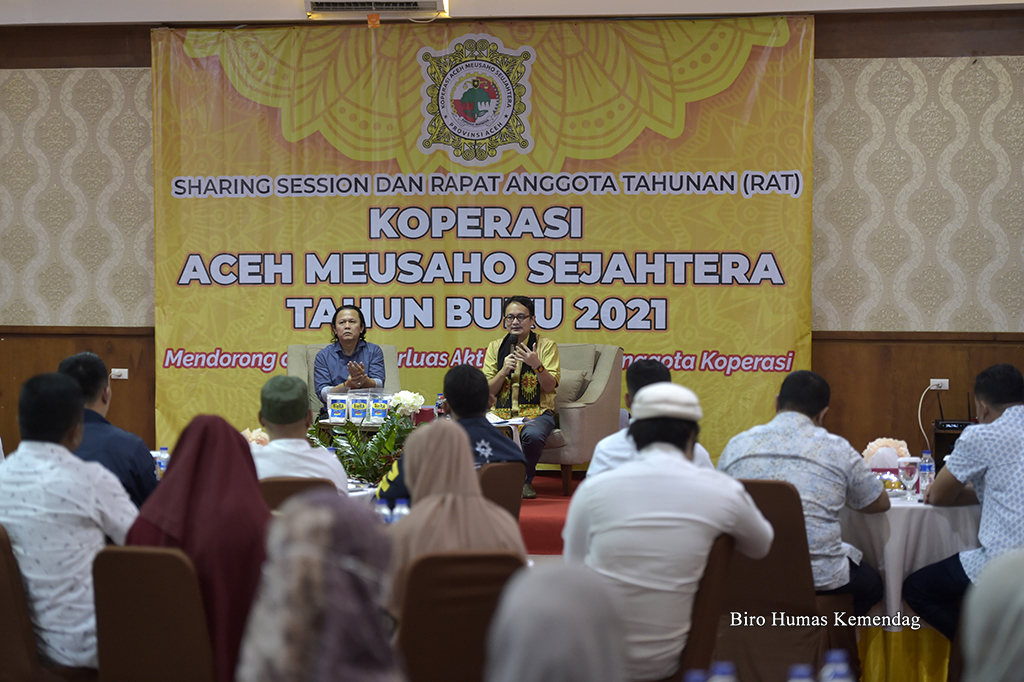 Wamendag Menjadi Narasumber Dalam Rapat Anggota Tahunan (RAT) II