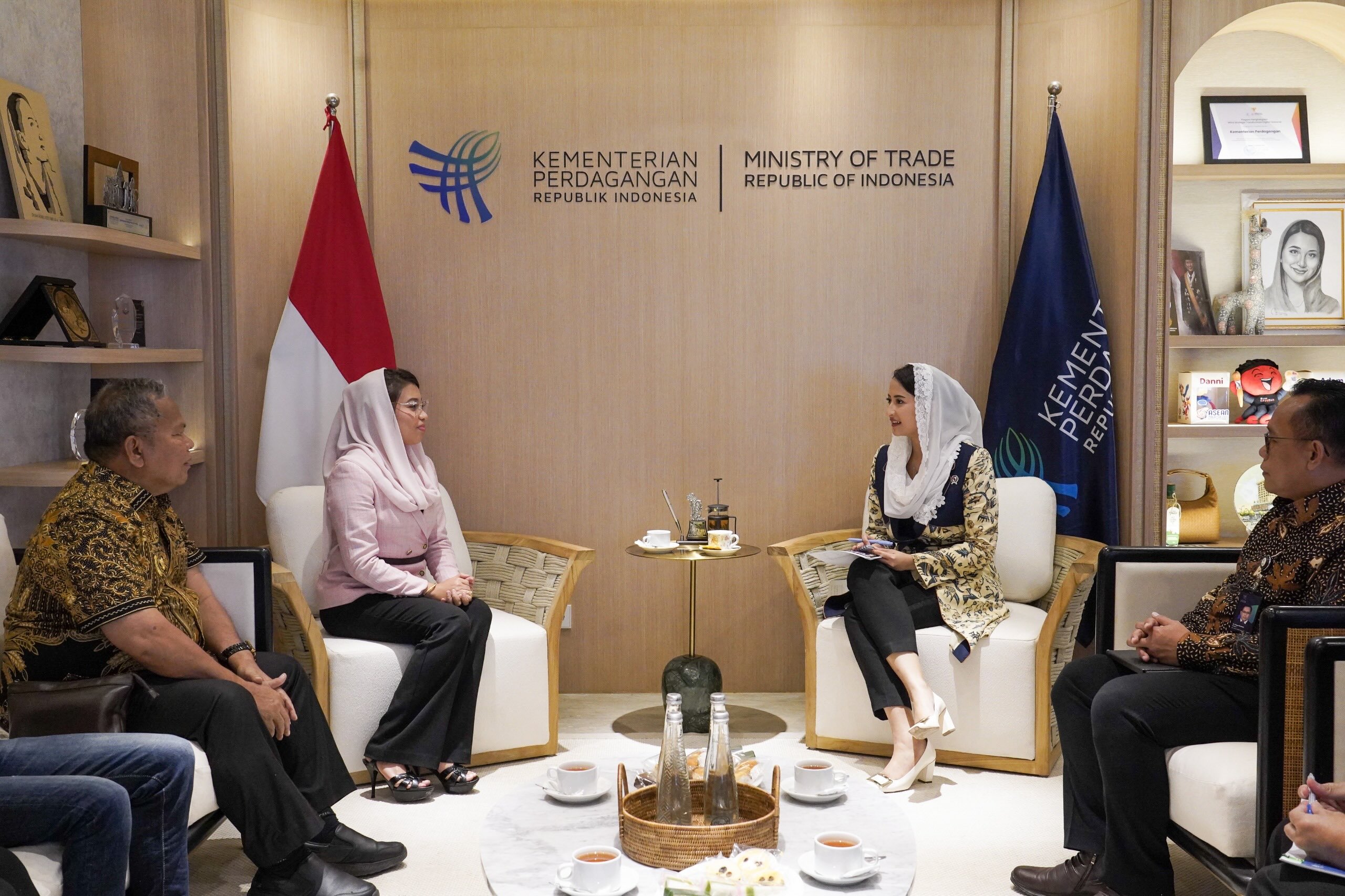 Wamendag menerima Audiensi Anggota DPD RI dan Bupati Buton Selatan