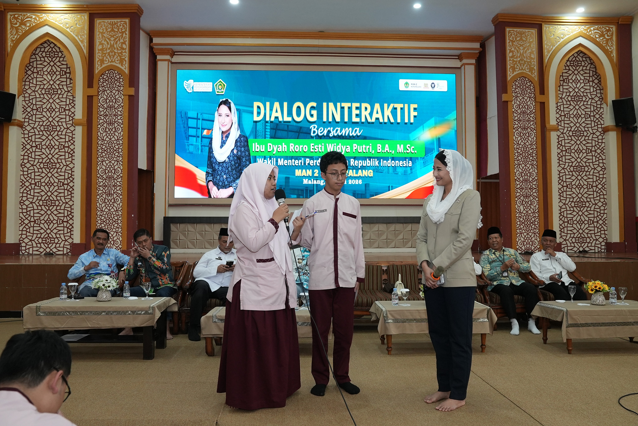 Kunjungi MAN 2 Kota Malang, Wamendag Roro Tekankan Pentingnya Jiwa Kewirausahaan Sejak Dini