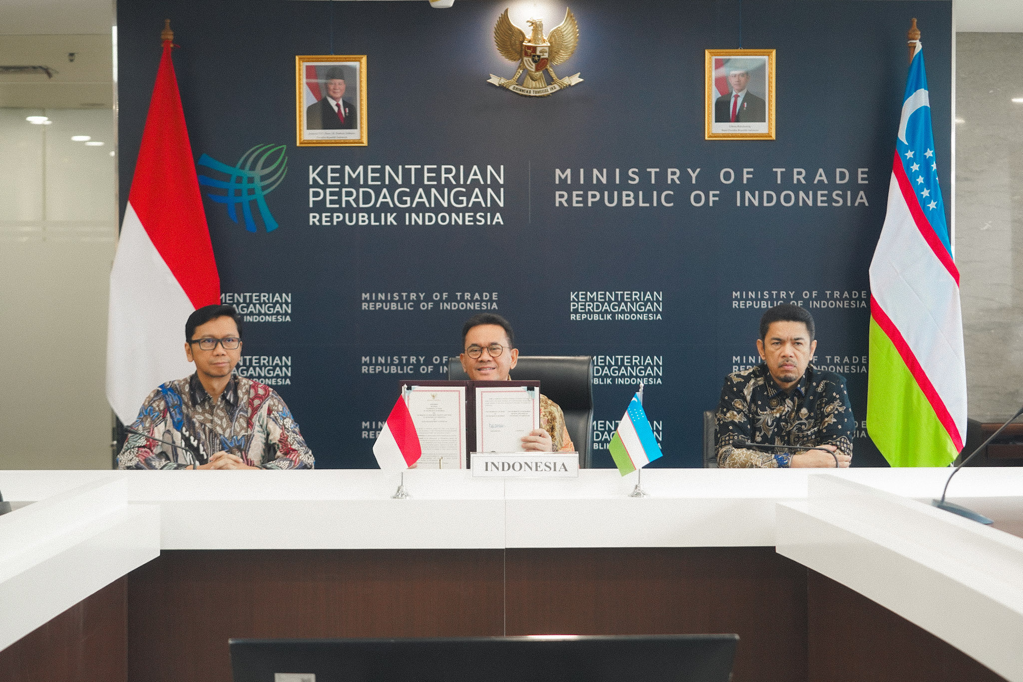 Peluncuran Perundingan Indonesia-Uzbekistan FTA, Indonesia Dorong Penguatan Akses Pasar ke Asia Tengah
