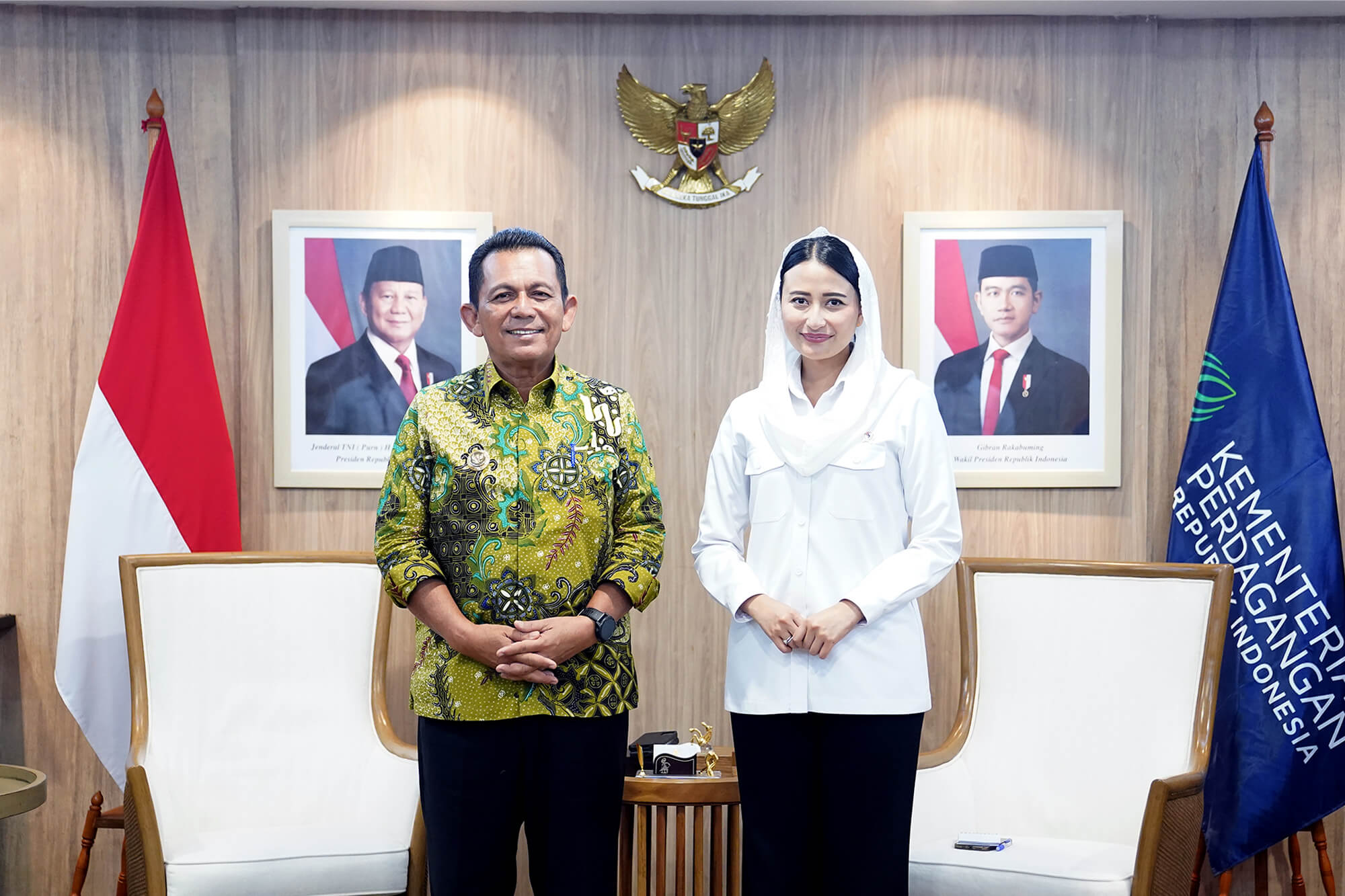 Wamendag Menerima Kunjungan Gubernur Kepri