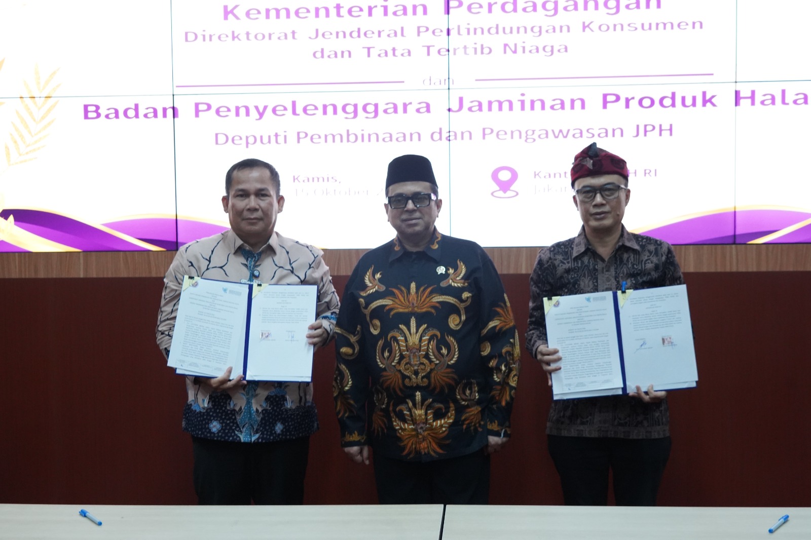 Kemendag dan BPJPH Perkuat Sinergi Pembinaan dan Pengawasan Jaminan Produk Halal di Bidang Perdagangan