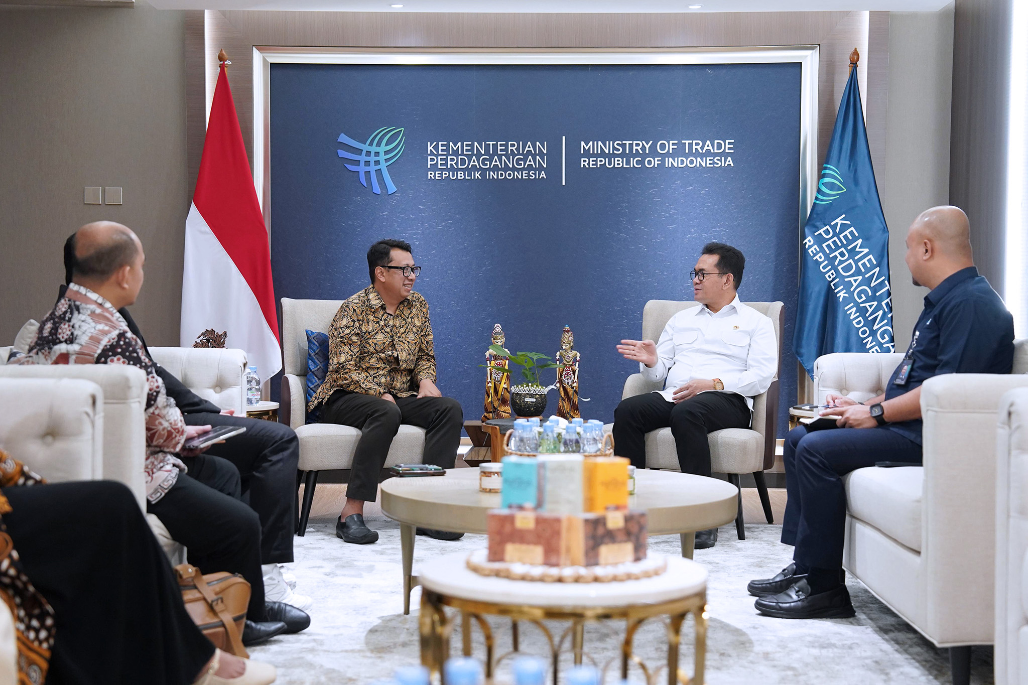 Mendag Menerima Audiensi Presiden IDN Global