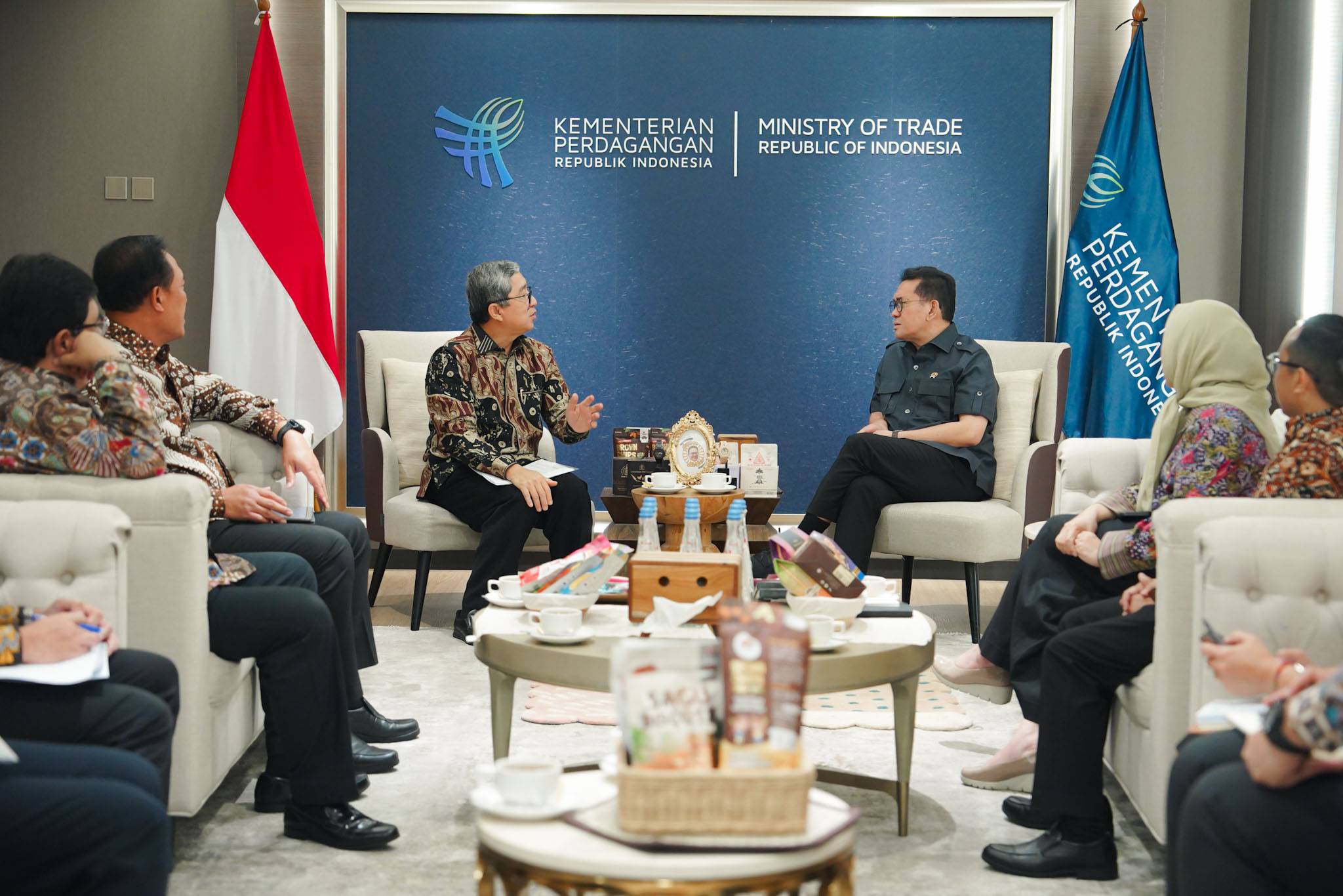 Mendag Menerima Audiensi PT Toyota Motor Manufacturing Indonesia