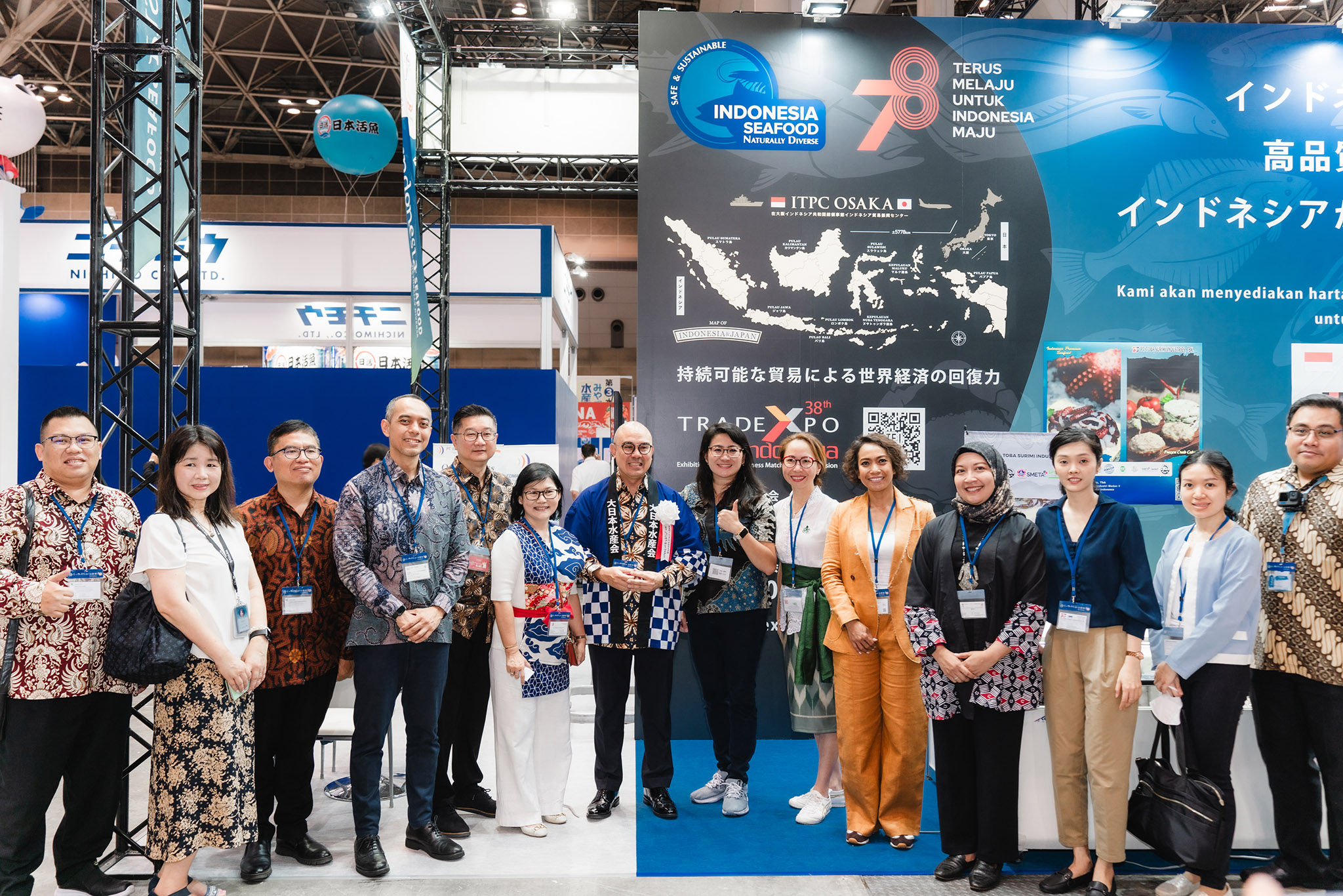 Kemendag pada The 25th Japan International Seafood & Technology Expo 2023 Kementerian