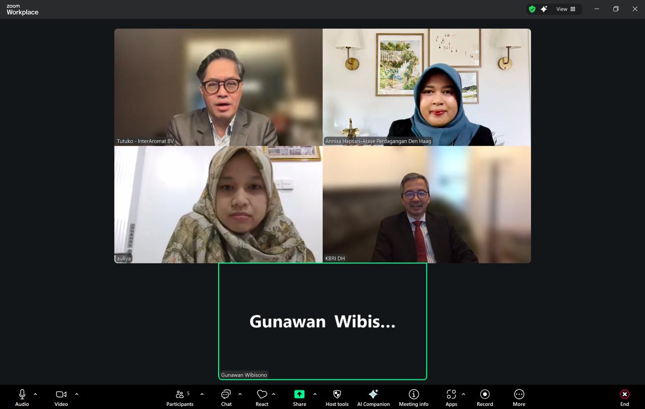 Kemendag Fasilitasi Penjajakan Bisnis,  Produk Rempah dan Bumbu Indonesia Sasar Pasar Belanda