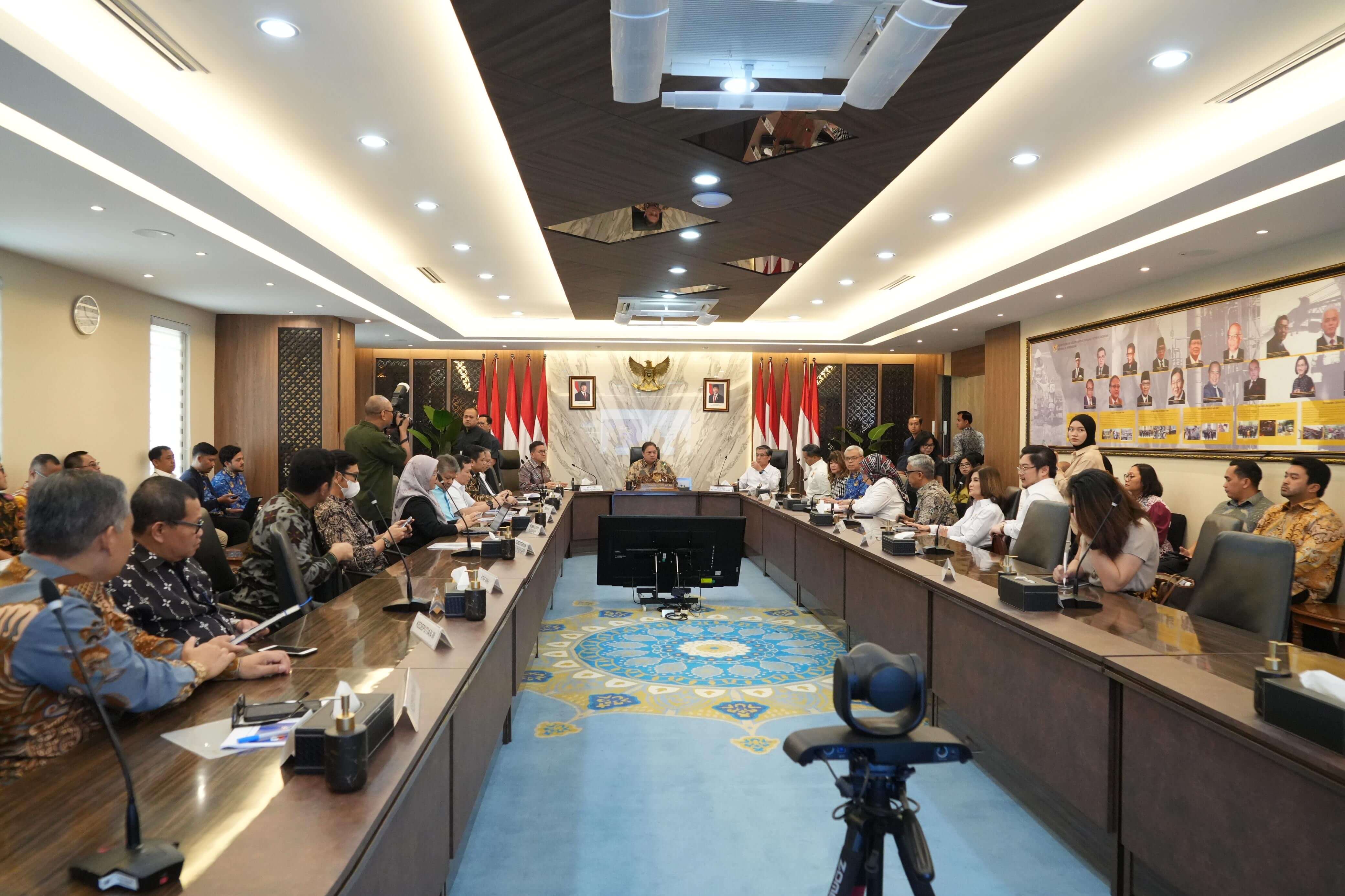 Mendag pada Rakortas Bidang Perekonomian