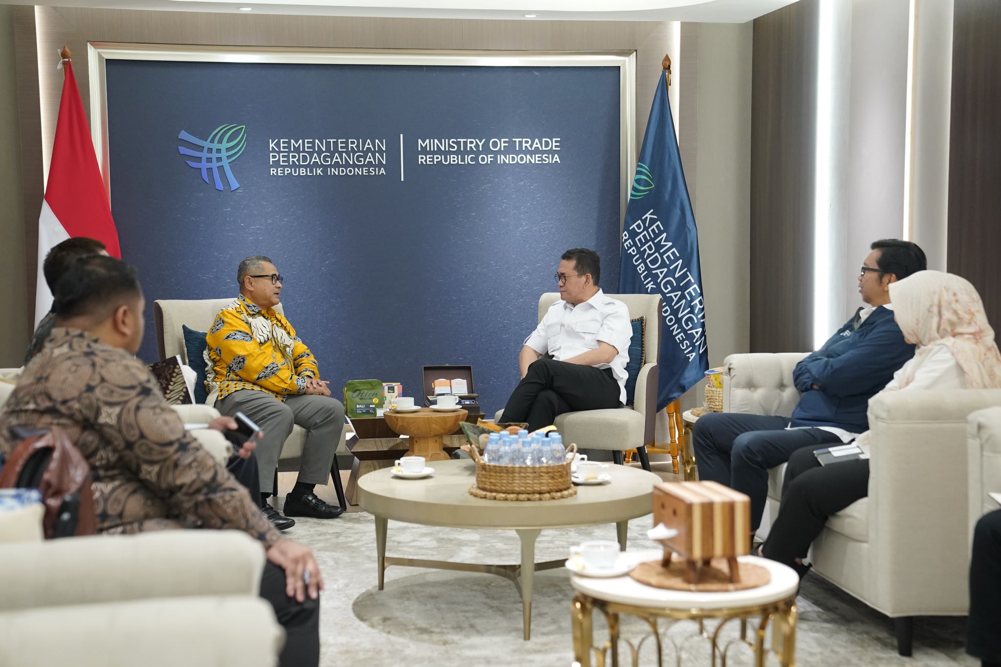 Mendag Menerima Kunjungan Dubes RI Kuba