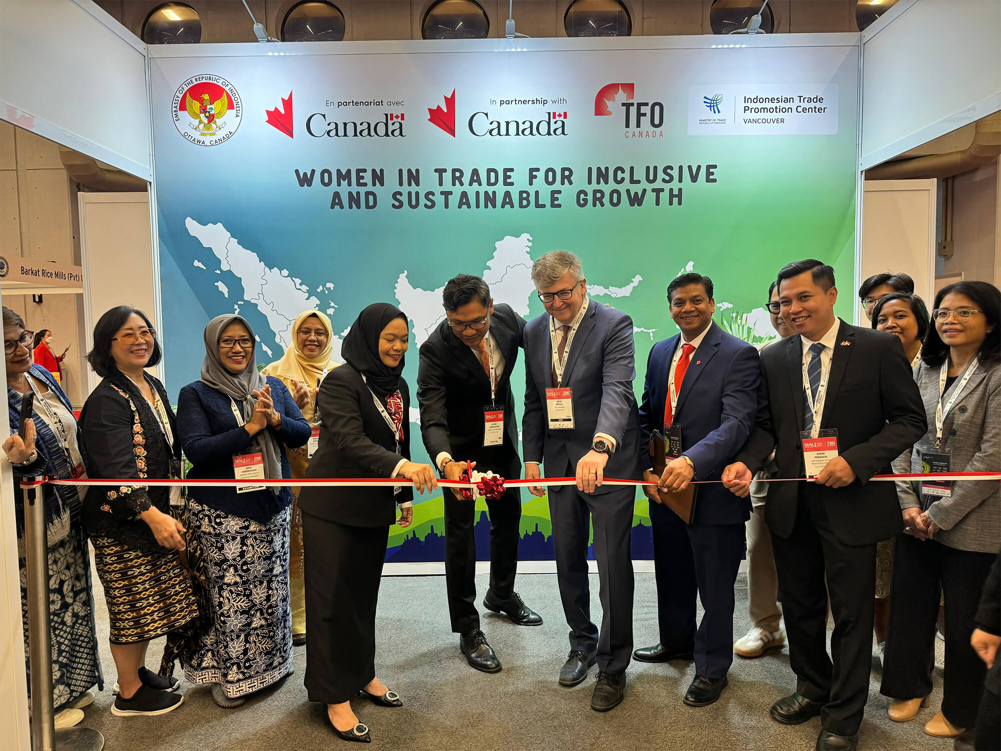 Paviliun Indonesia di Pameran SIAL Montreal 2024 Kementerian