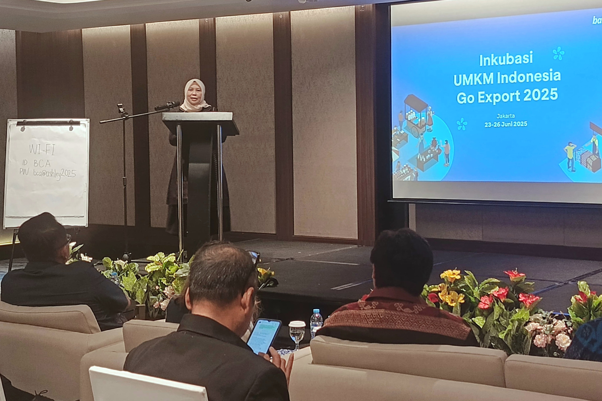 Kemendag pada Kegiatan Inkubasi BCA Go Export Jakarta 2025
