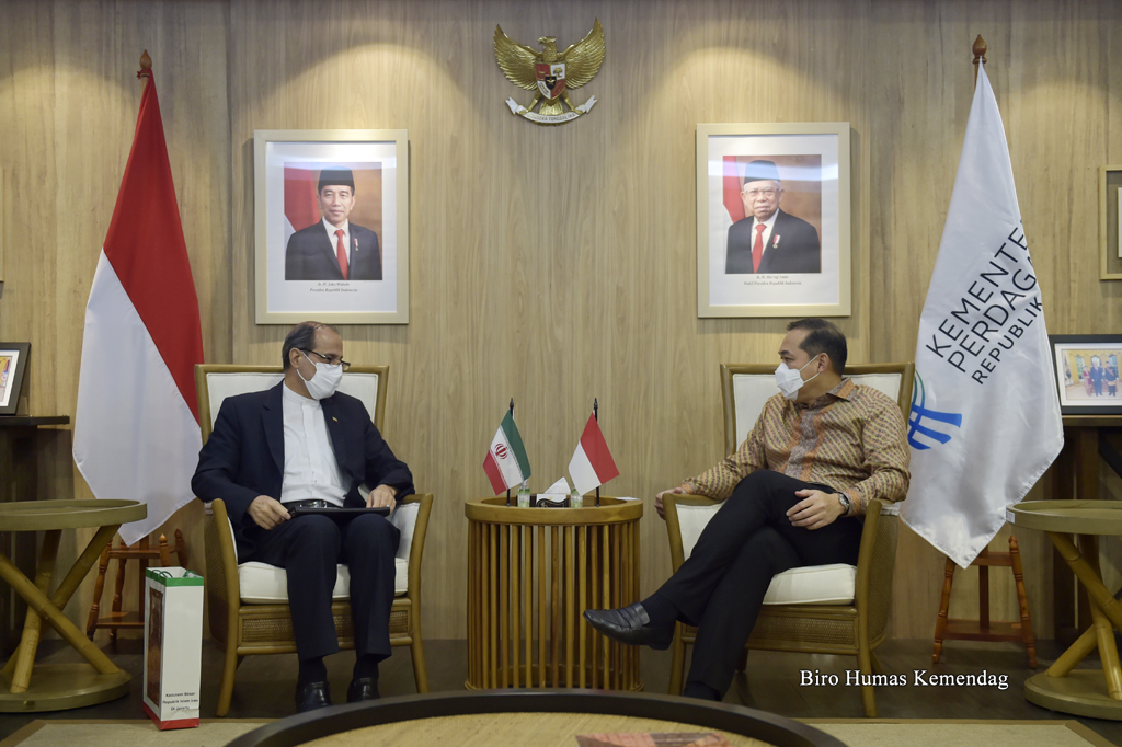Mendag RI Menerima Kunjungan Dubes Iran Jakarta