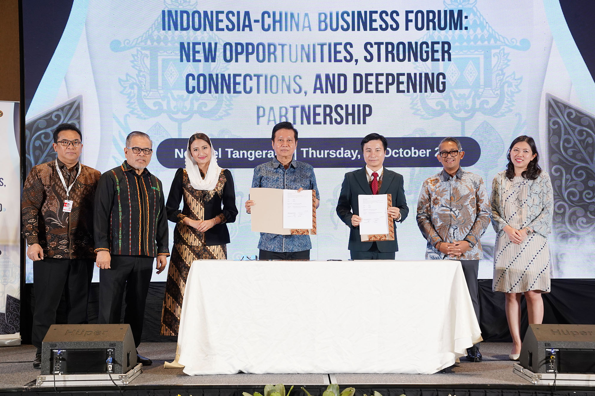 Wamendag pada Forum Bisnis dan Business Matching Indonesia–Tiongkok