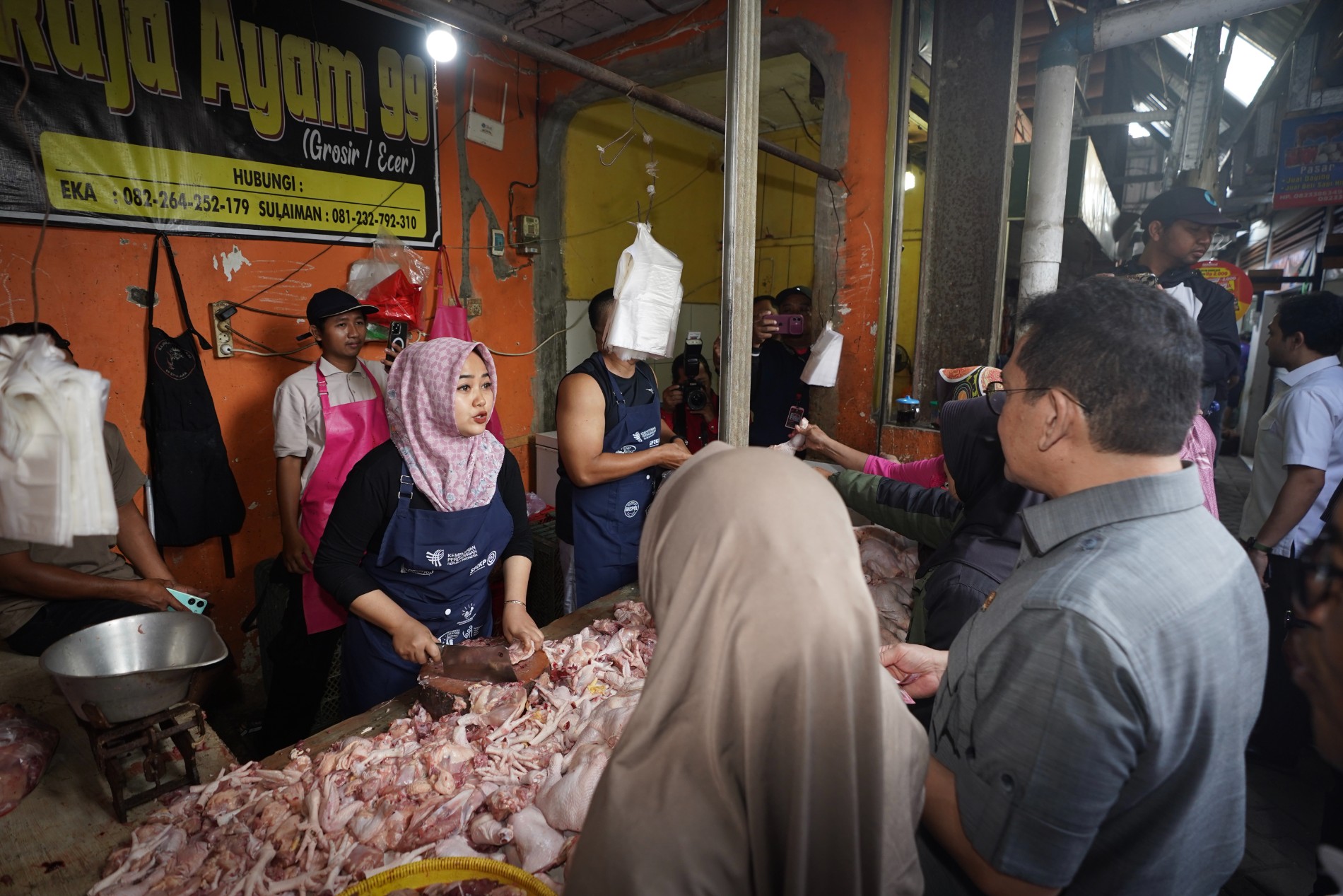 Mendag Busan Pantau Pasar Rogojampi, Tegaskan Upaya Pemerintah Jaga Keseimbangan Harga Pasar