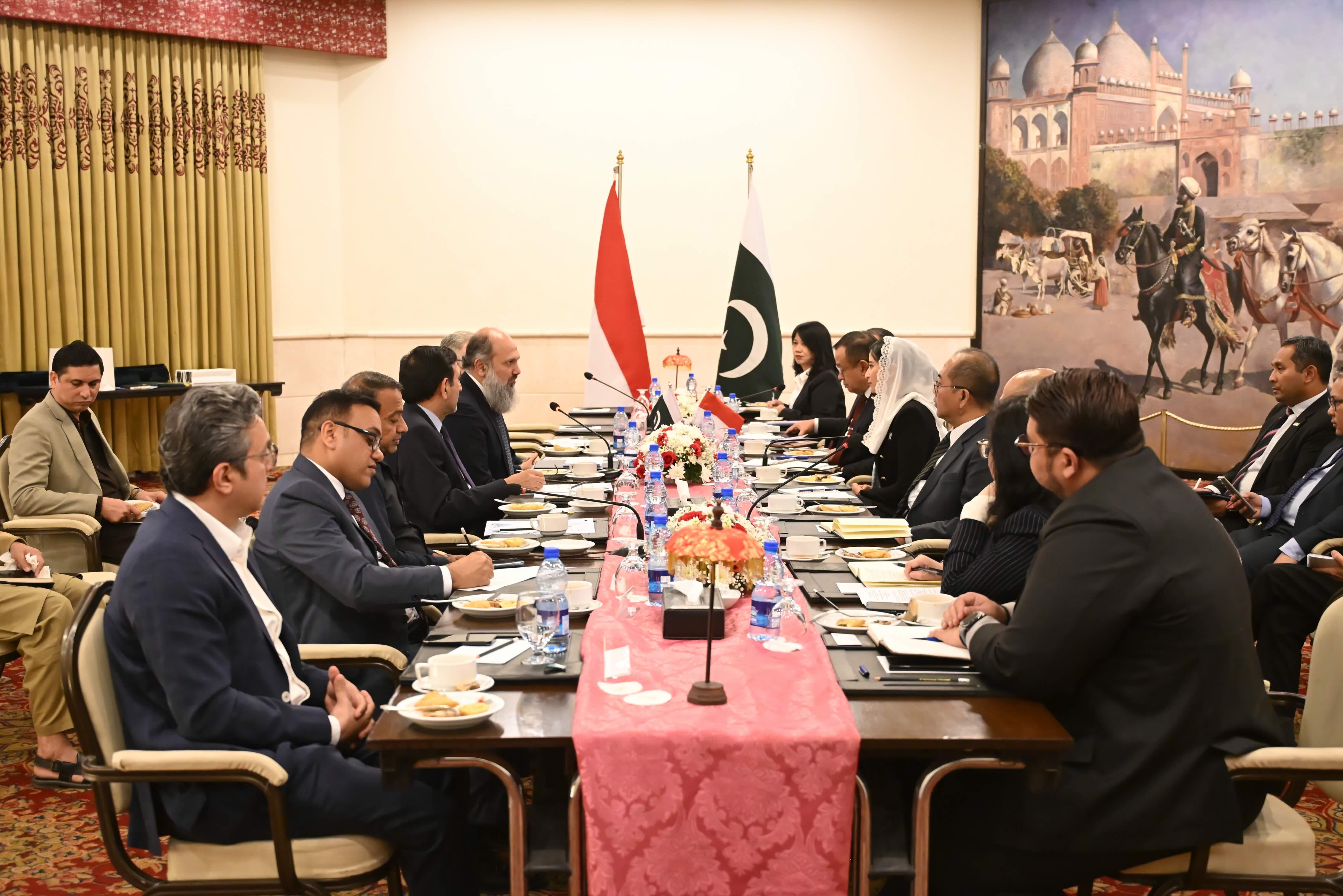 Pertemuan Bilateral Wamendag RI dengan Mendag Pakistan